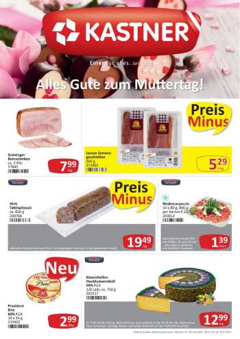 Angebote KASTNER - 26.4.2021 - 8.5.2021.