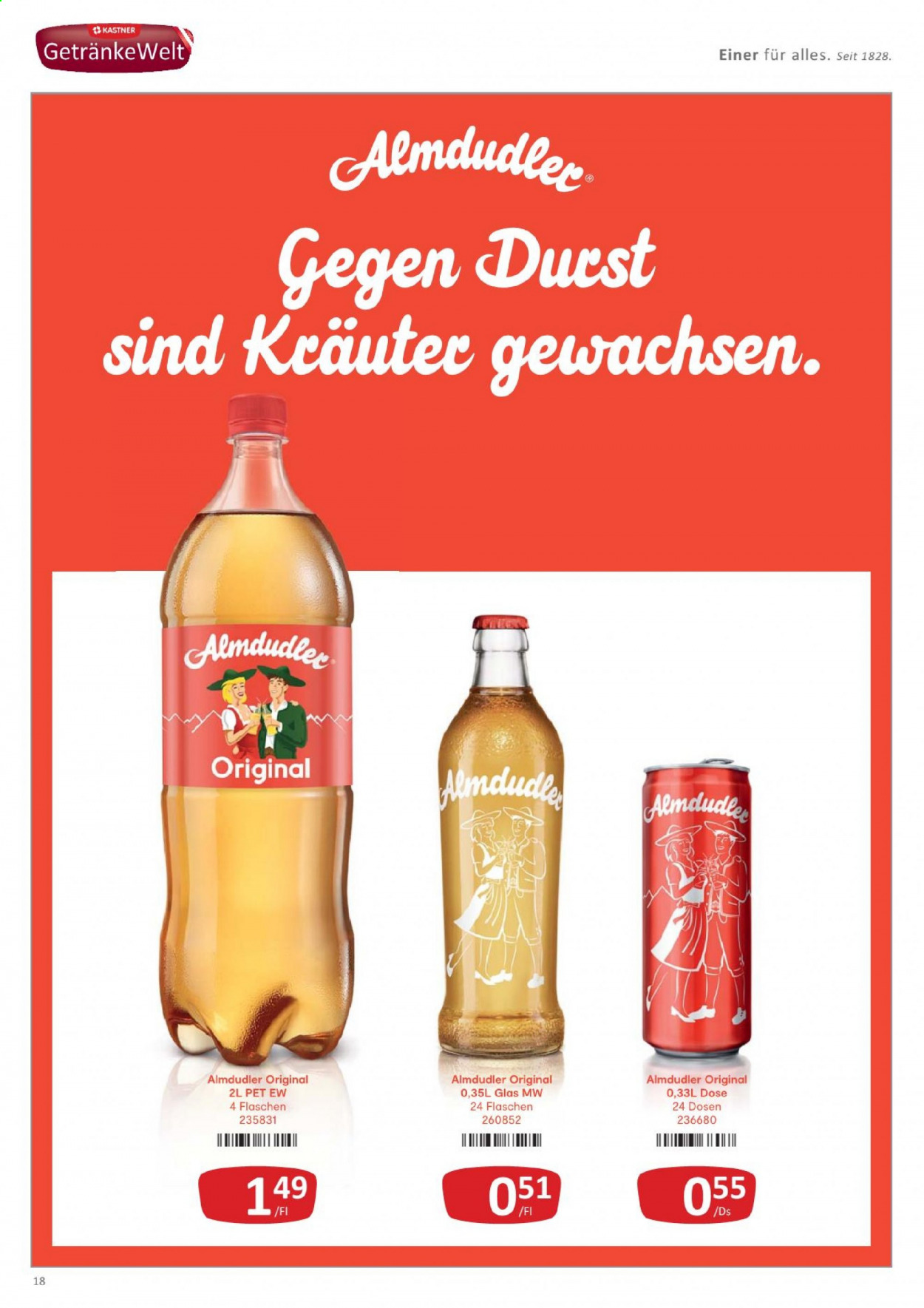 Angebote KASTNER - 26.4.2021 - 8.5.2021. Seite 18