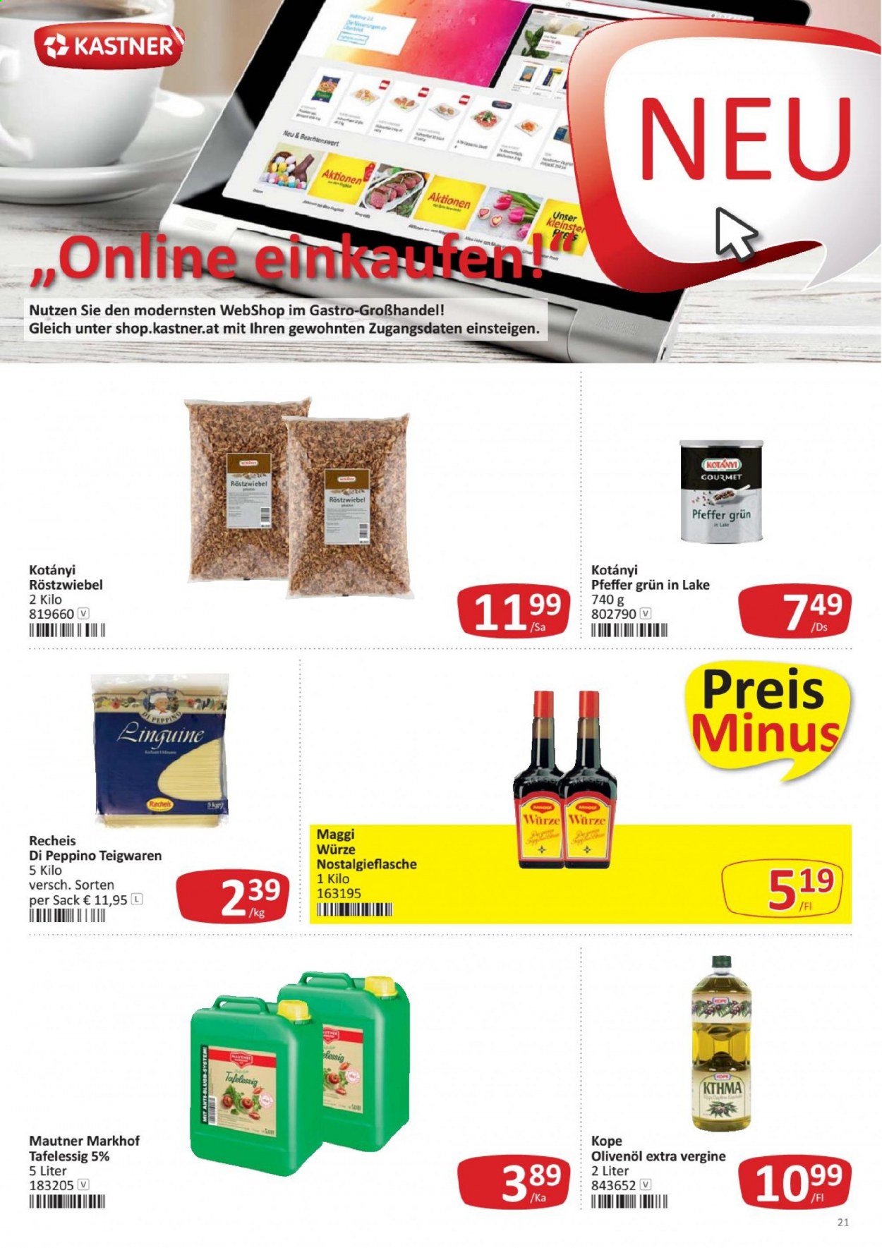 Angebote KASTNER - 26.4.2021 - 8.5.2021. Seite 21