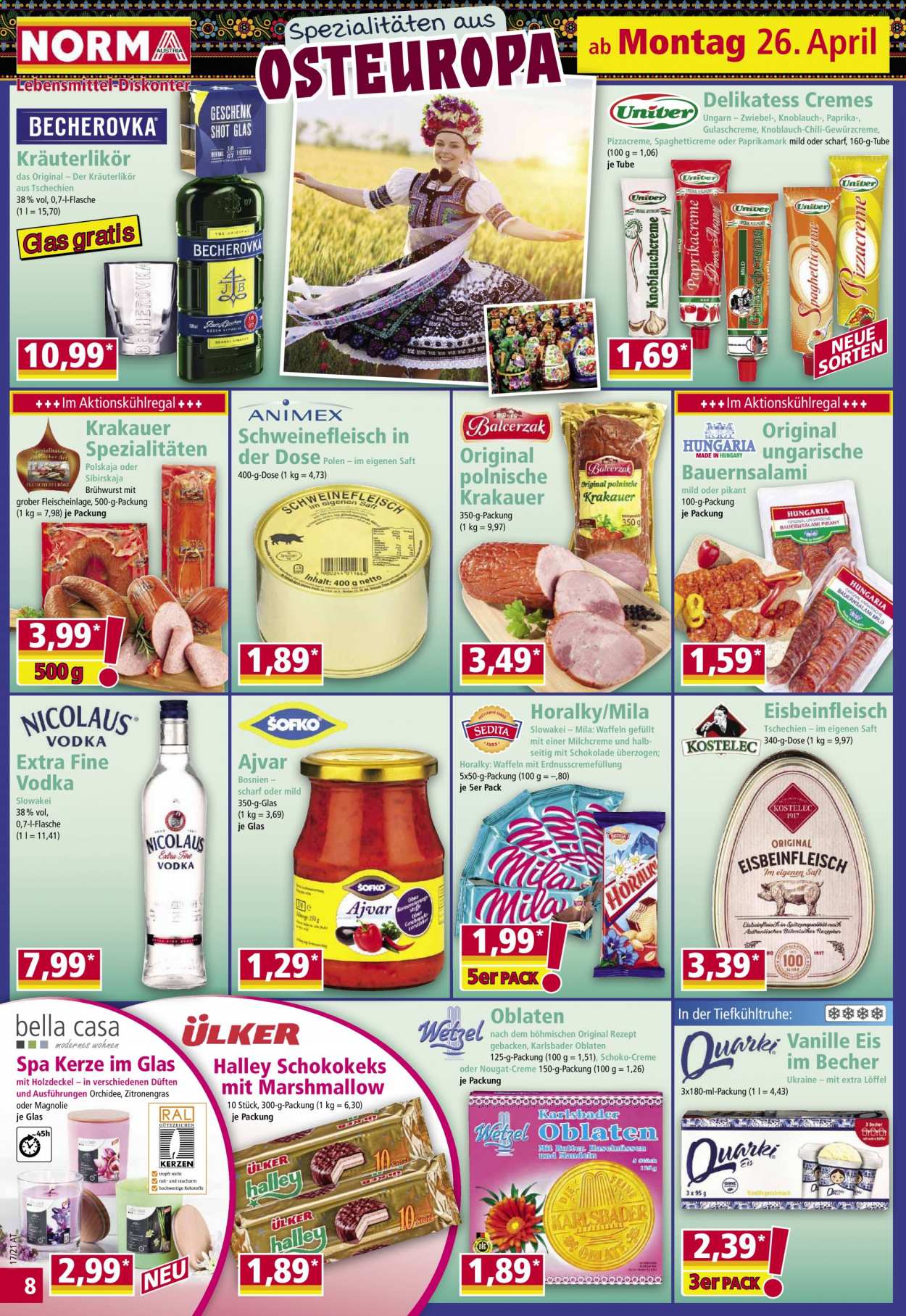 Angebote Norma - 26.4.2021 - 1.5.2021. Seite 8
