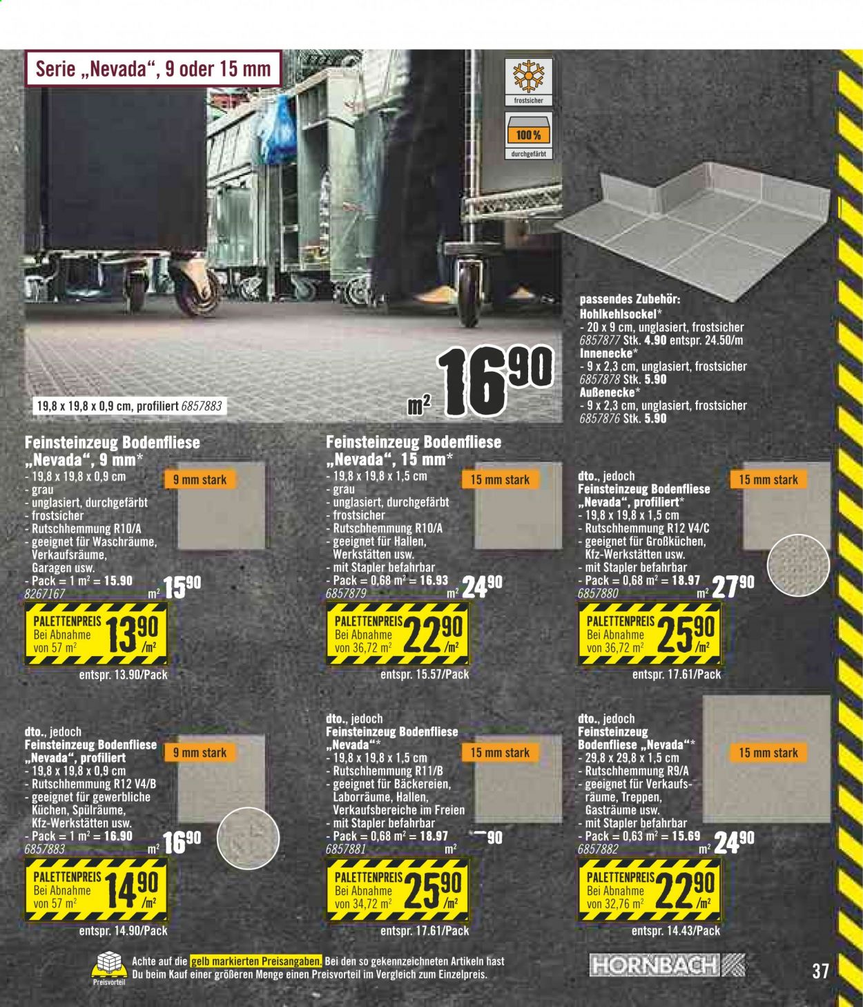 Angebote Hornbach - 22.4.2021 - 19.5.2021. Seite 37