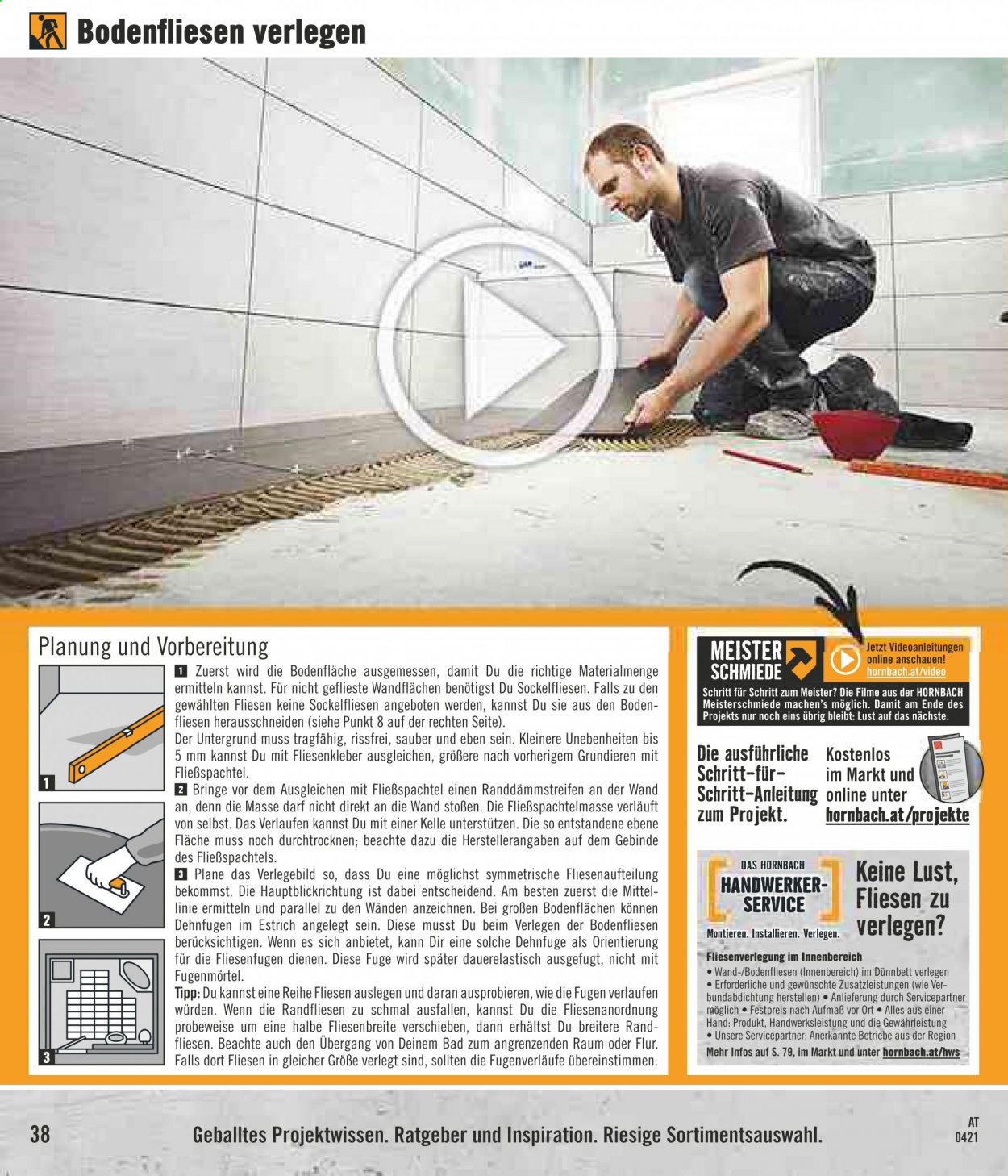 Angebote Hornbach - 22.4.2021 - 19.5.2021. Seite 38