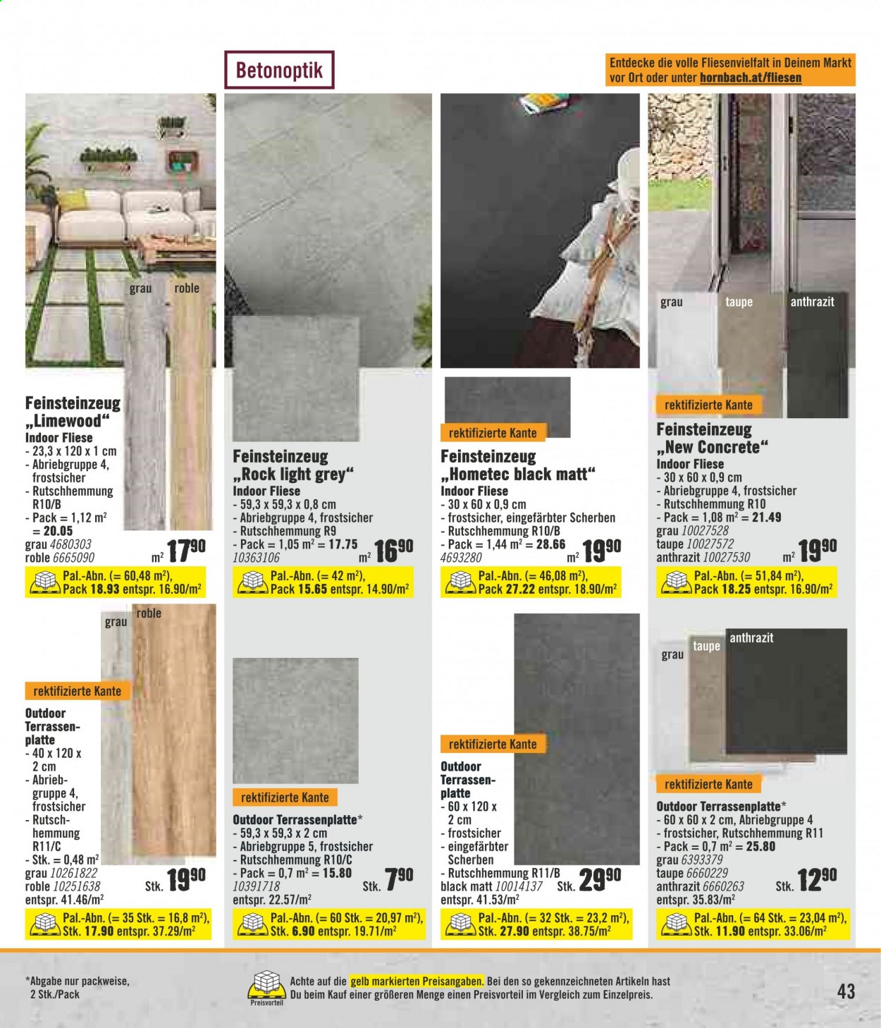 Angebote Hornbach - 22.4.2021 - 19.5.2021. Seite 43