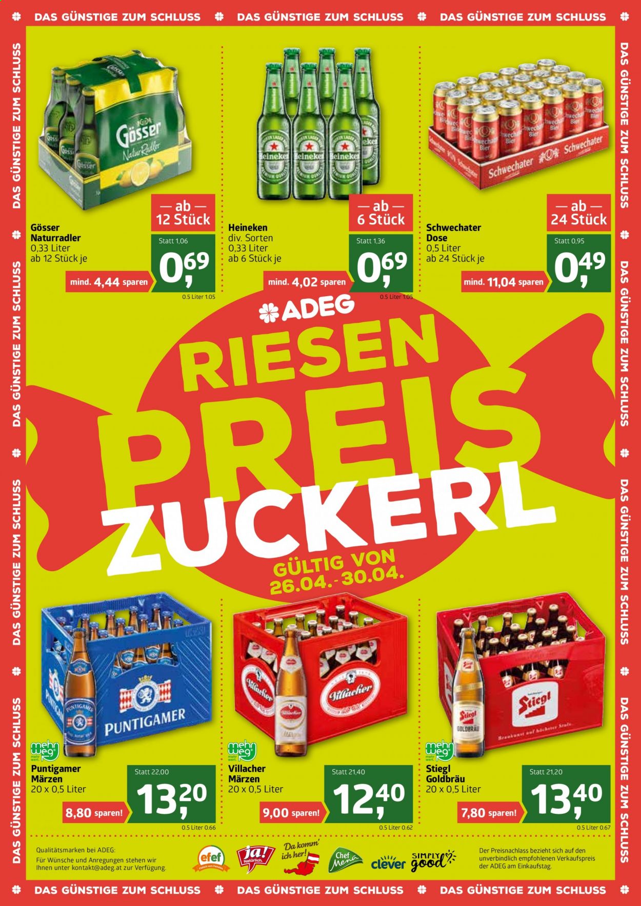 Angebote ADEG - 26.4.2021 - 30.4.2021. Seite 20
