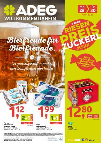 Angebote ADEG - 26.4.2021 - 30.4.2021.