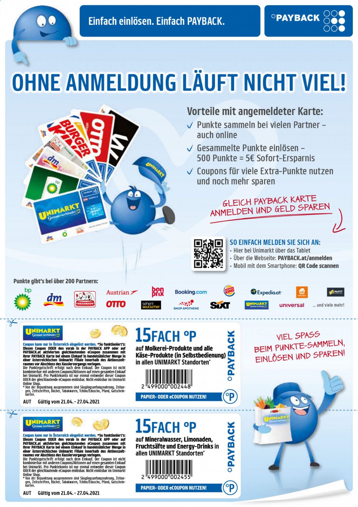 Angebote UNIMARKT - 21.4.2021 - 27.4.2021. Seite 16