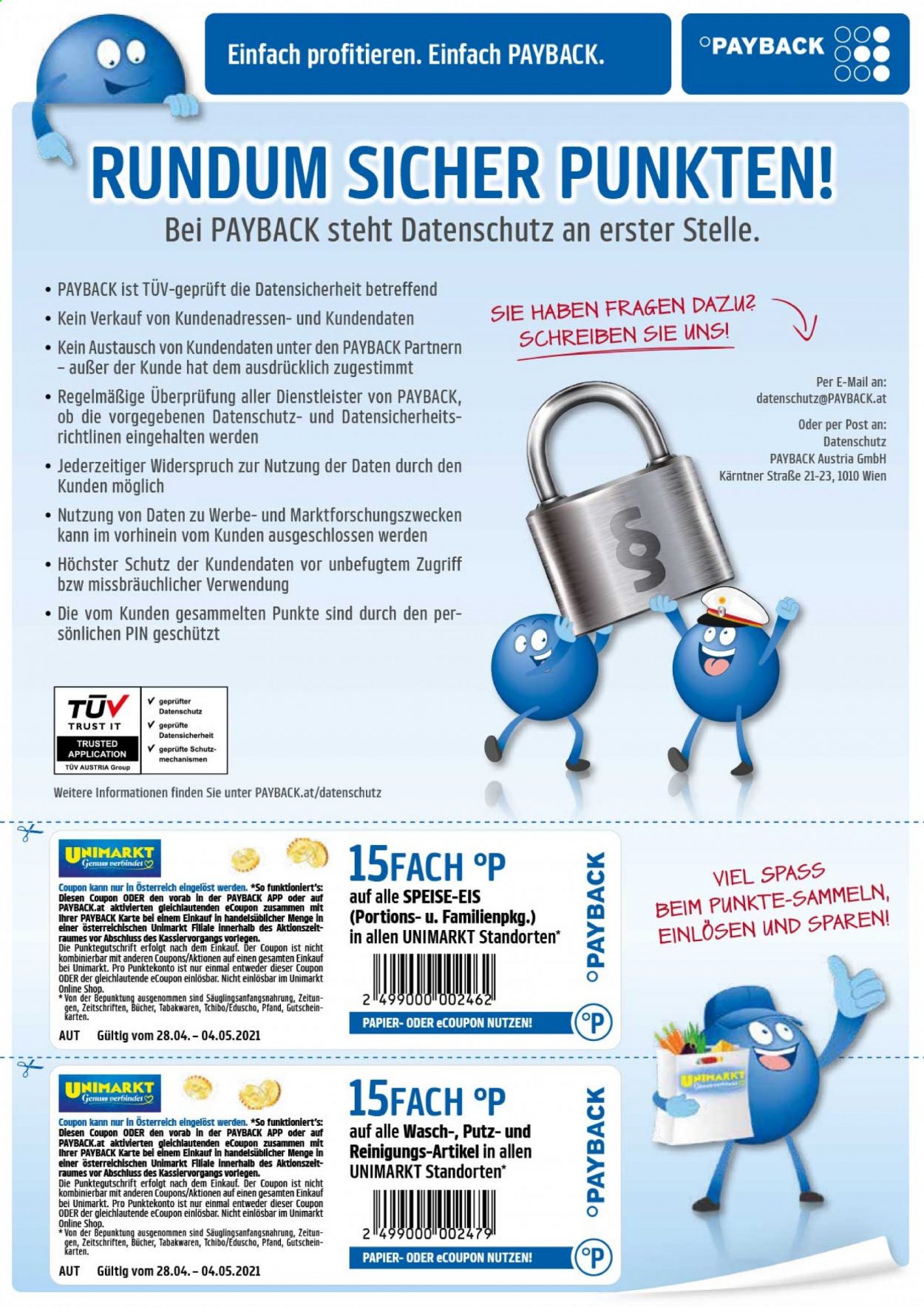 Angebote UNIMARKT - 28.4.2021 - 4.5.2021. Seite 13