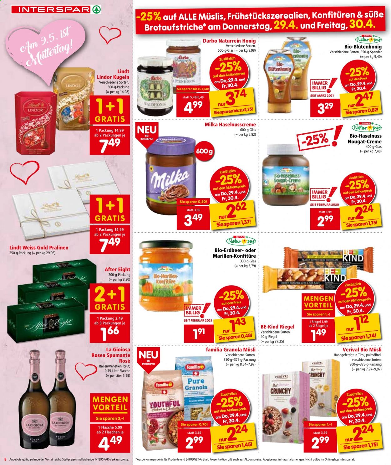 Angebote INTERSPAR - 29.4.2021 - 5.5.2021. Seite 8
