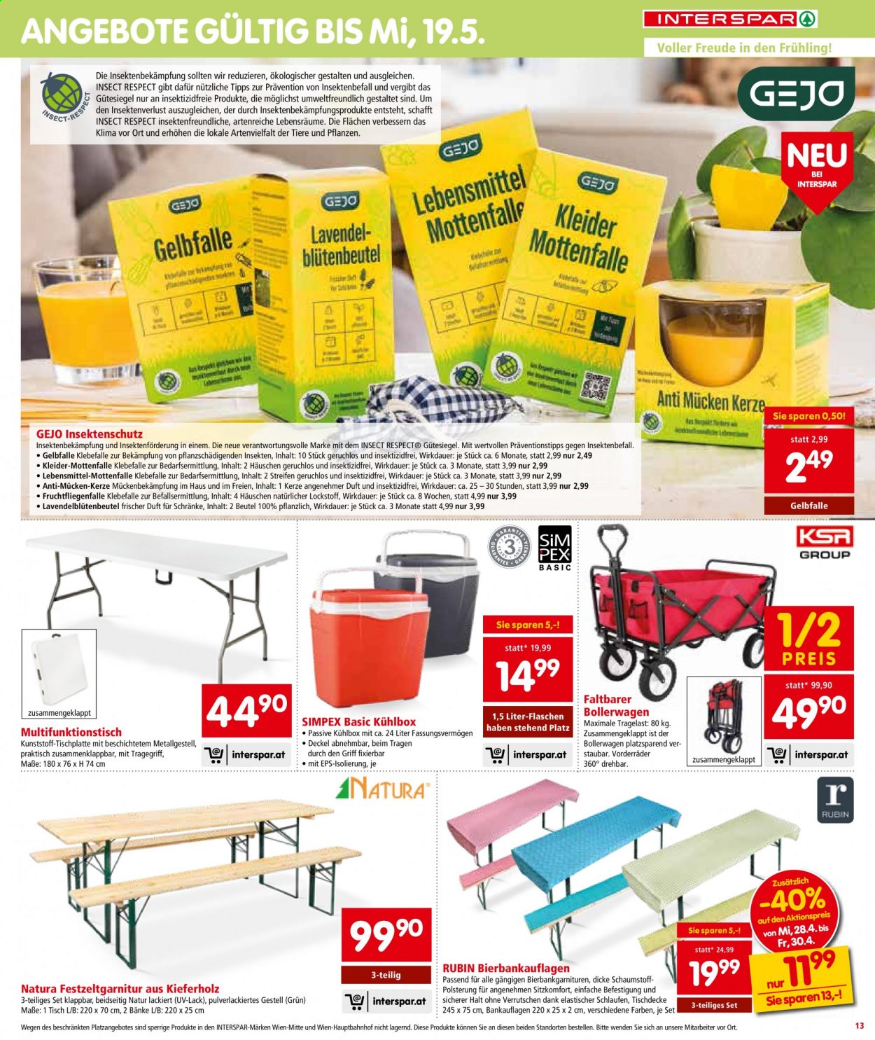 Angebote INTERSPAR - 29.4.2021 - 5.5.2021. Seite 13