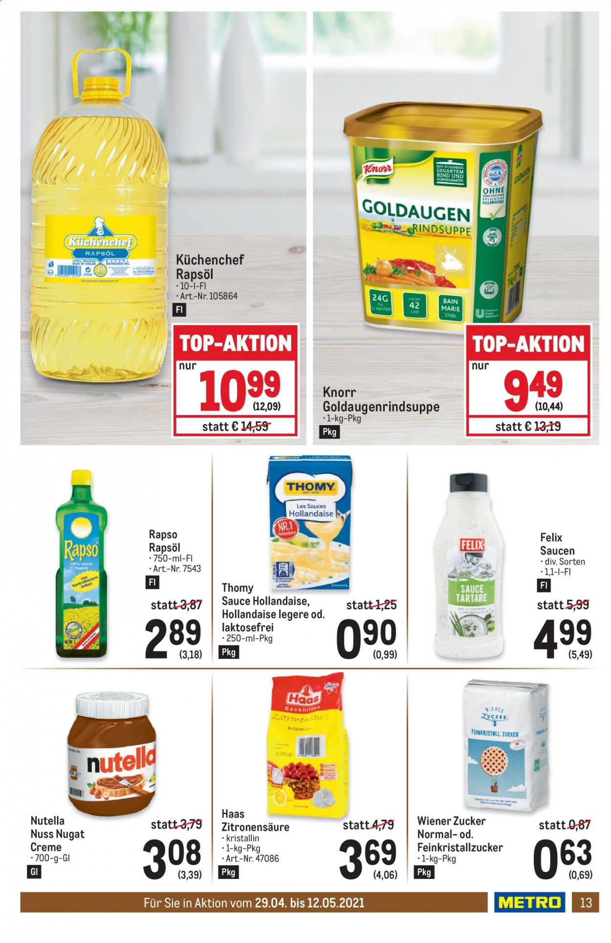 Angebote Metro - 29.4.2021 - 12.5.2021. Seite 13