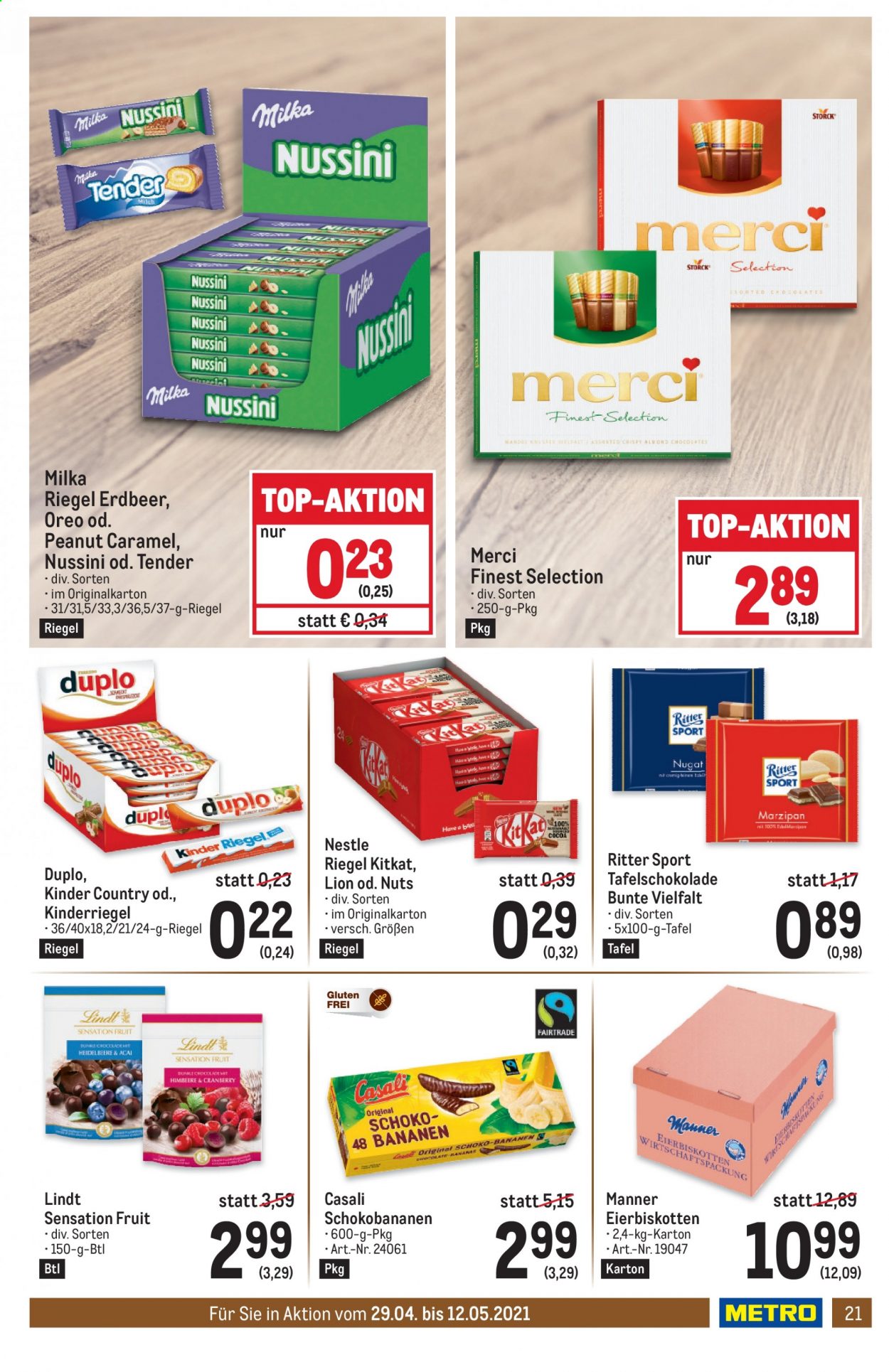 Angebote Metro - 29.4.2021 - 12.5.2021. Seite 21