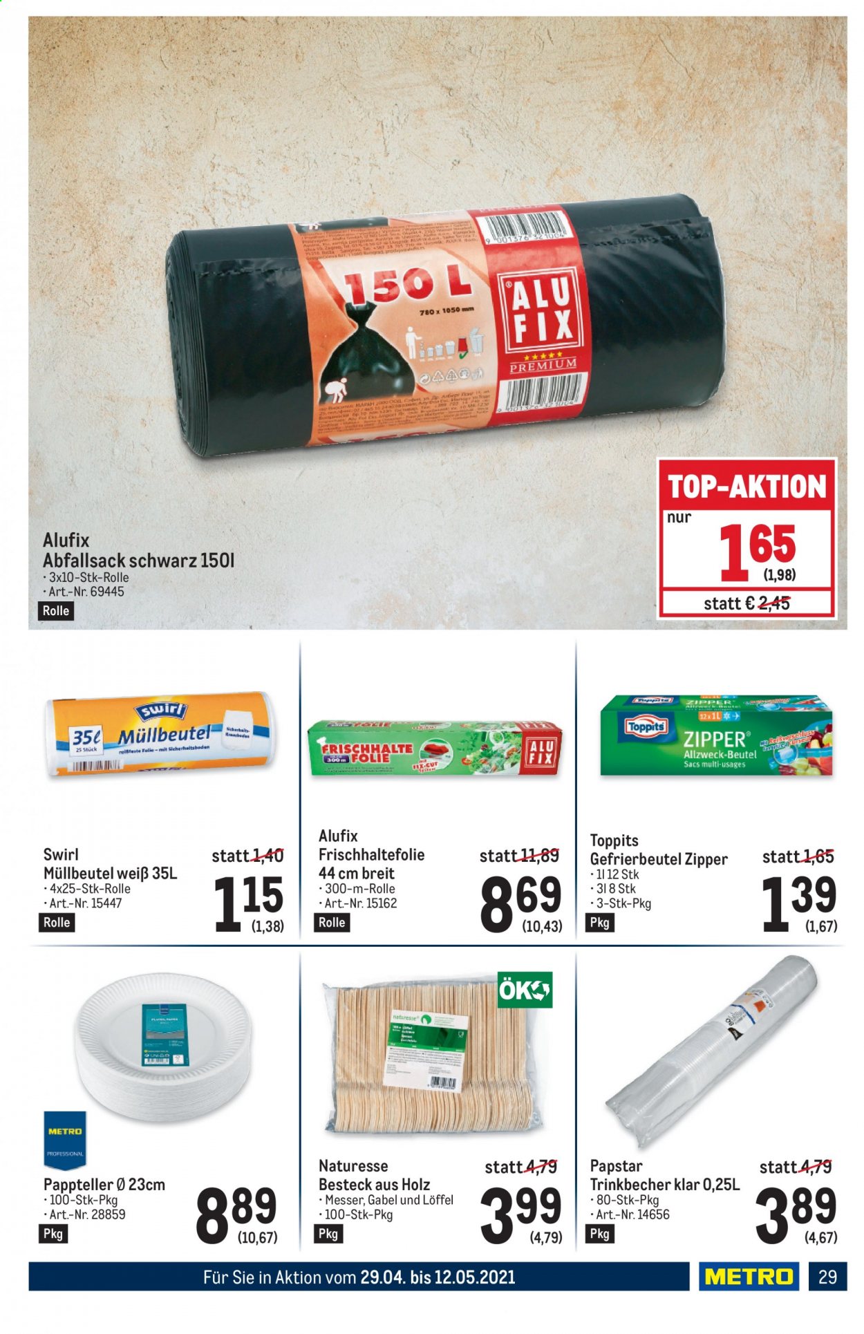 Angebote Metro - 29.4.2021 - 12.5.2021. Seite 29
