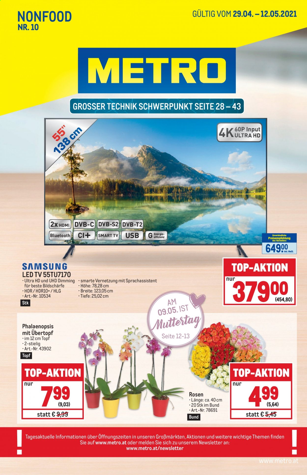 Angebote Metro - 29.4.2021 - 12.5.2021. Seite 1