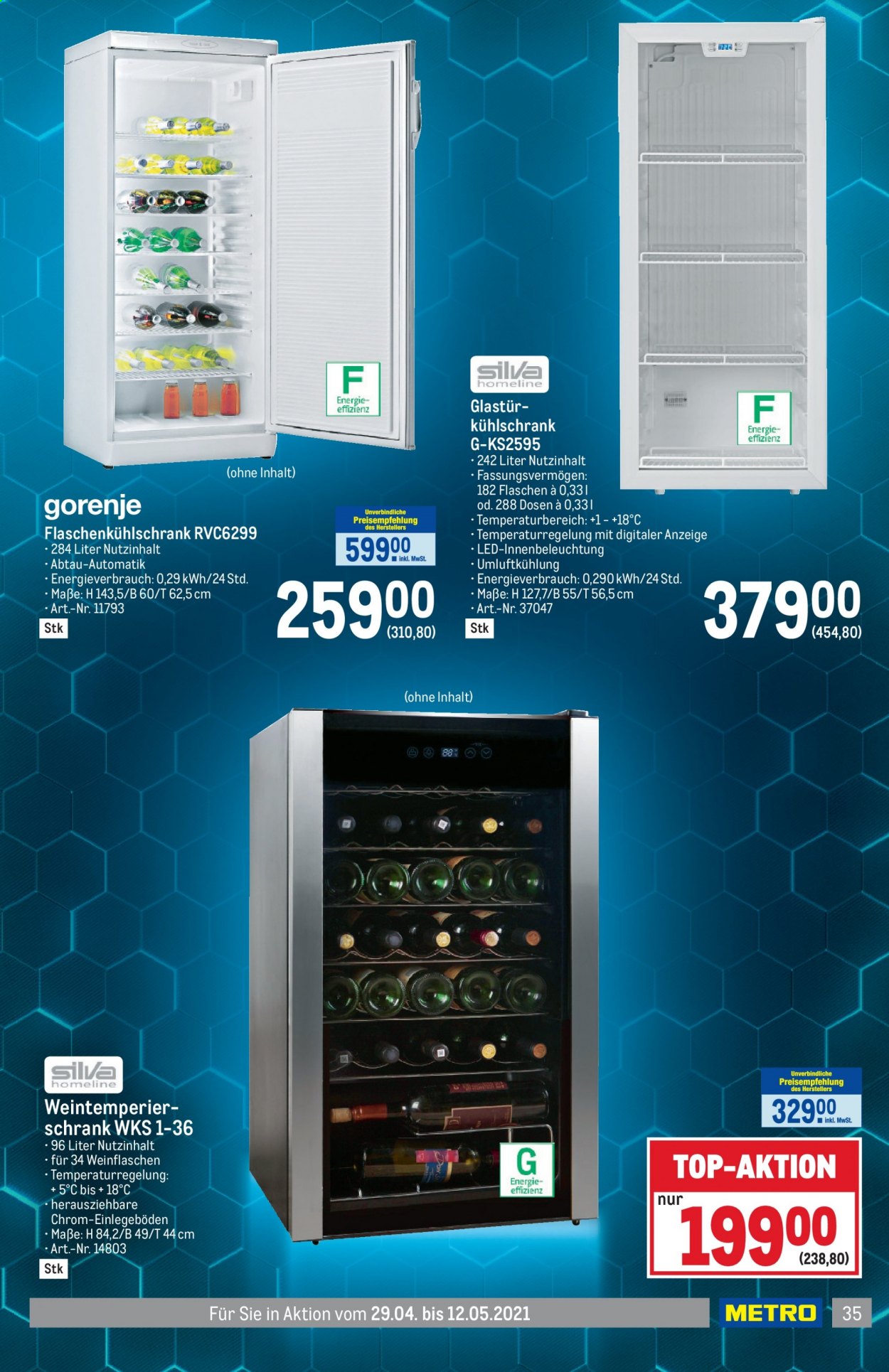 Angebote Metro - 29.4.2021 - 12.5.2021. Seite 35