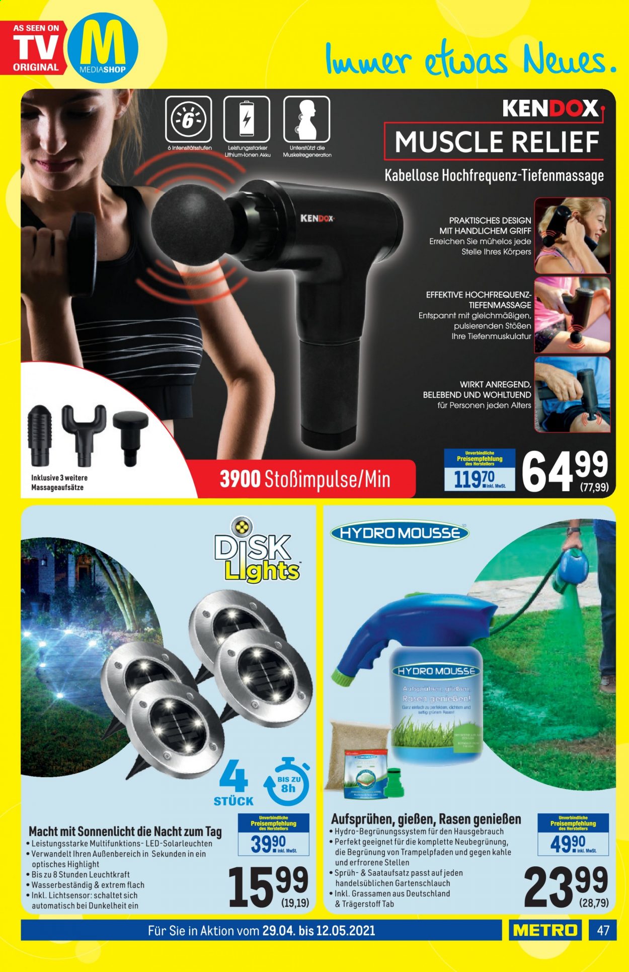Angebote Metro - 29.4.2021 - 12.5.2021. Seite 47