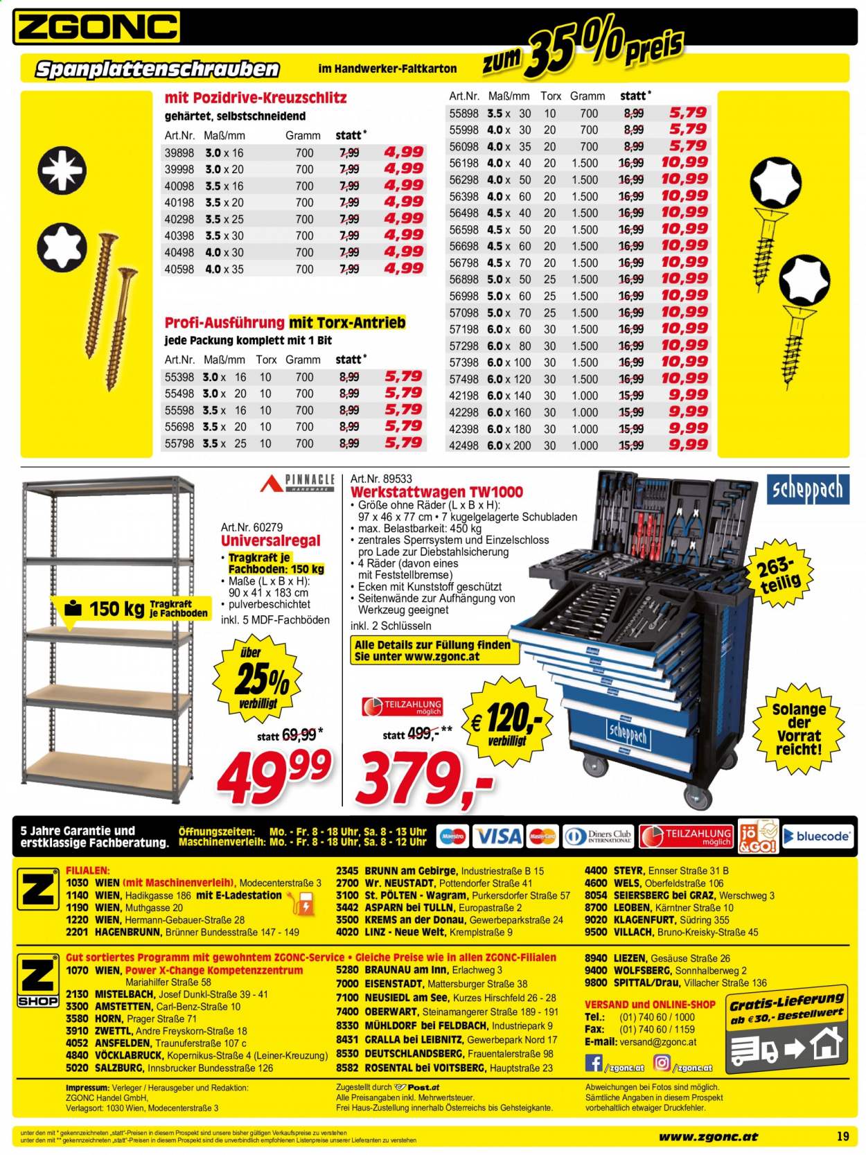 Angebote Zgonc - 29.4.2021 - 31.5.2021. Seite 19