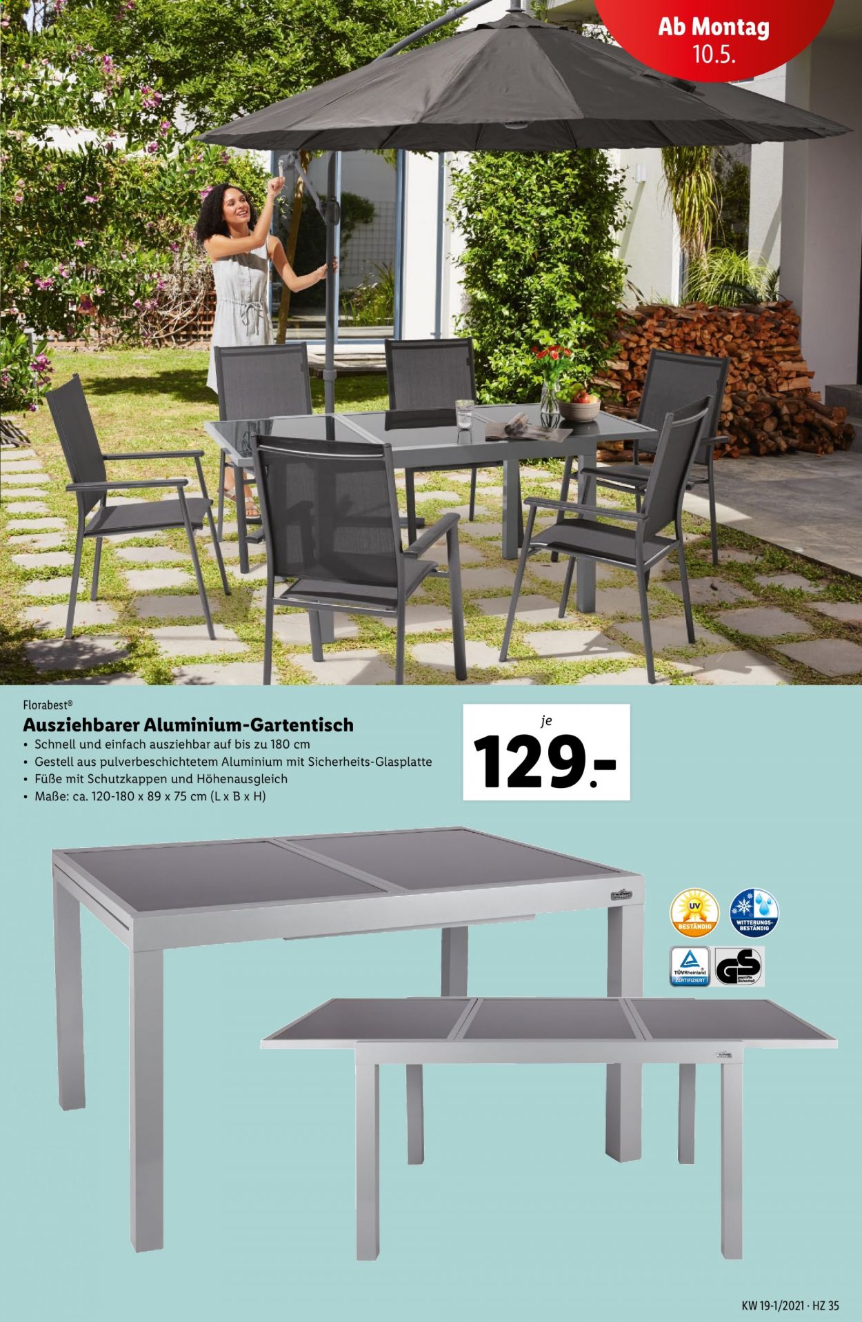 Angebote Lidl - 6.5.2021 - 11.5.2021. Seite 35