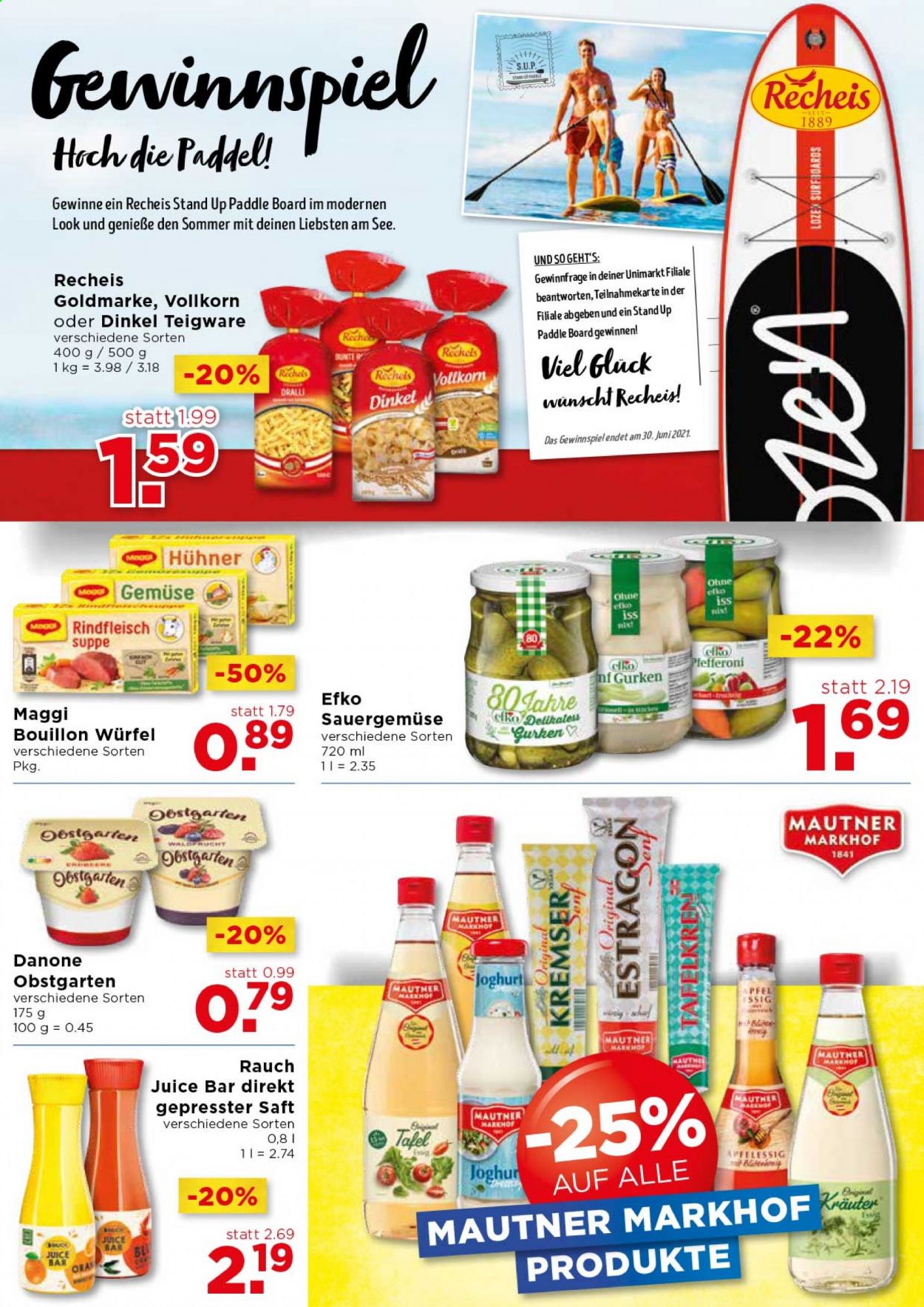 Angebote UNIMARKT - 28.4.2021 - 4.6.2021. Seite 9