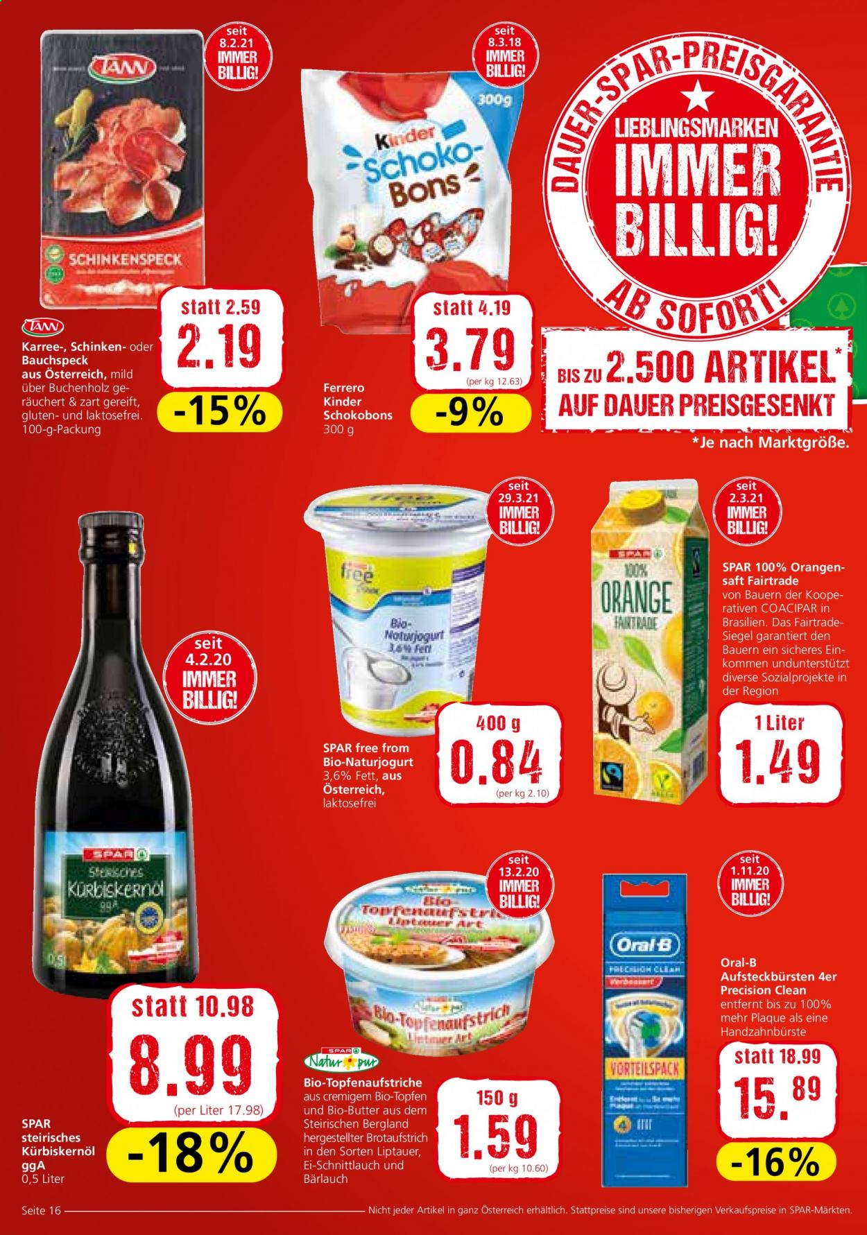 Angebote INTERSPAR - 6.5.2021 - 19.5.2021. Seite 16