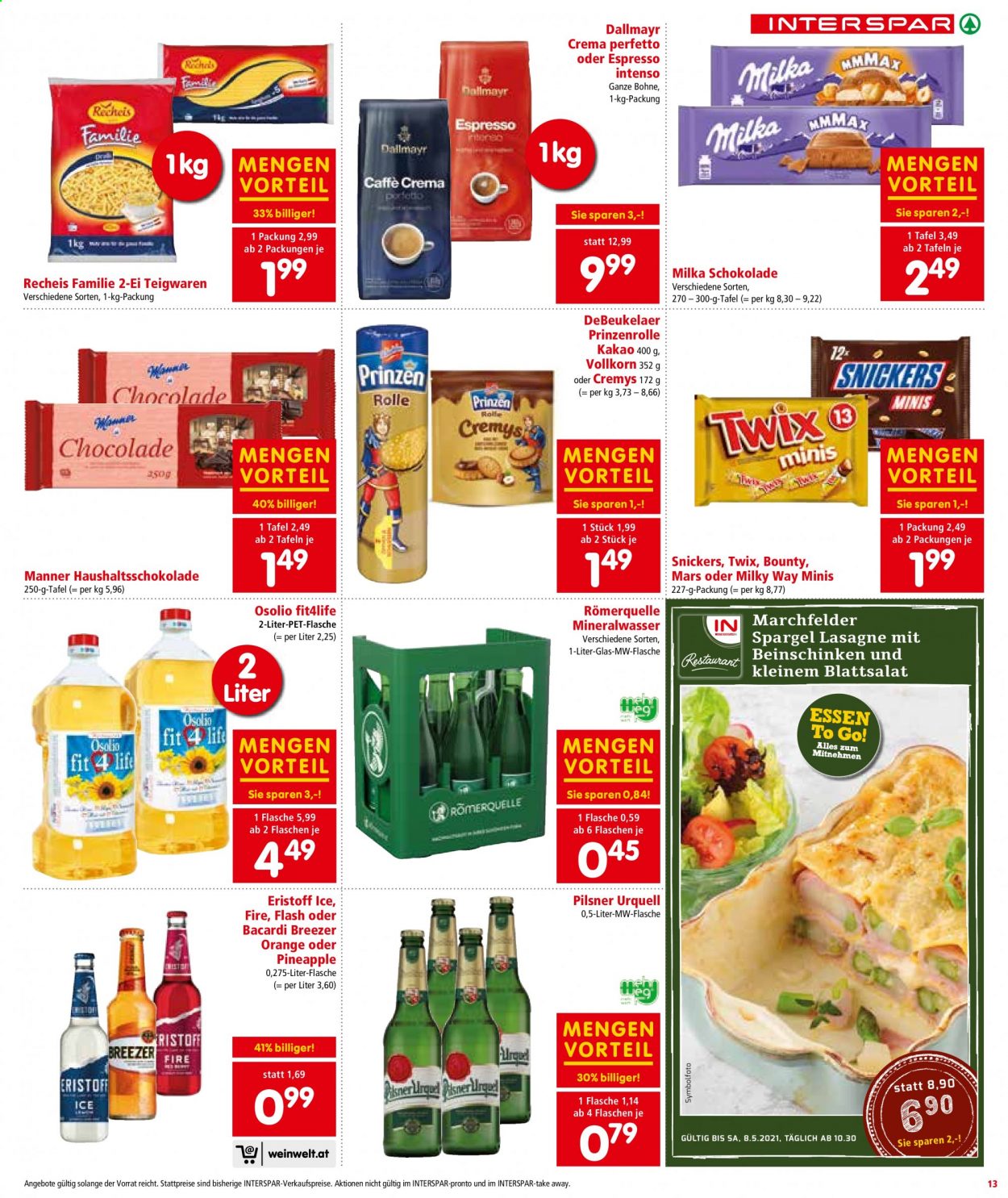Angebote INTERSPAR - 6.5.2021 - 19.5.2021. Seite 13