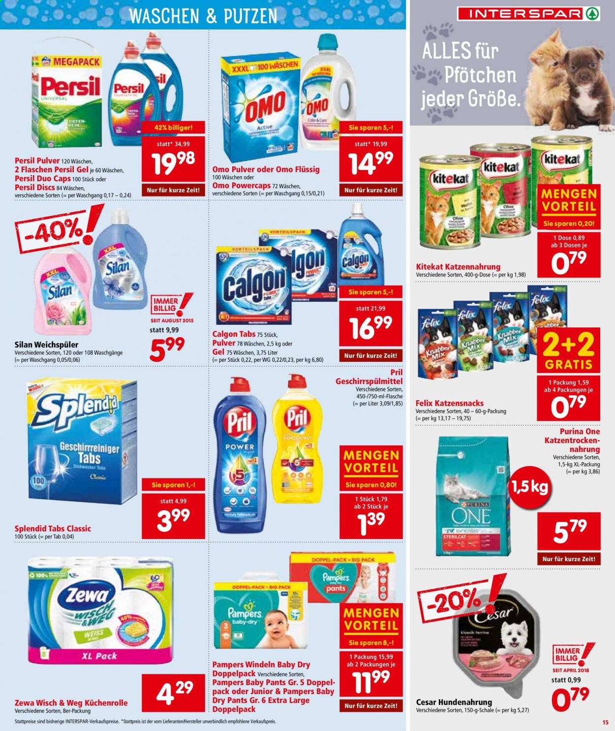 Angebote INTERSPAR - 6.5.2021 - 19.5.2021. Seite 15