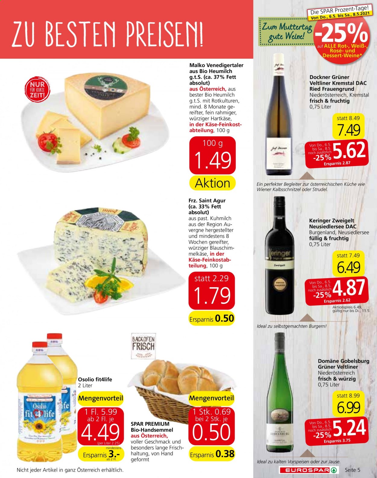 Angebote EUROSPAR - 6.5.2021 - 19.5.2021. Seite 5