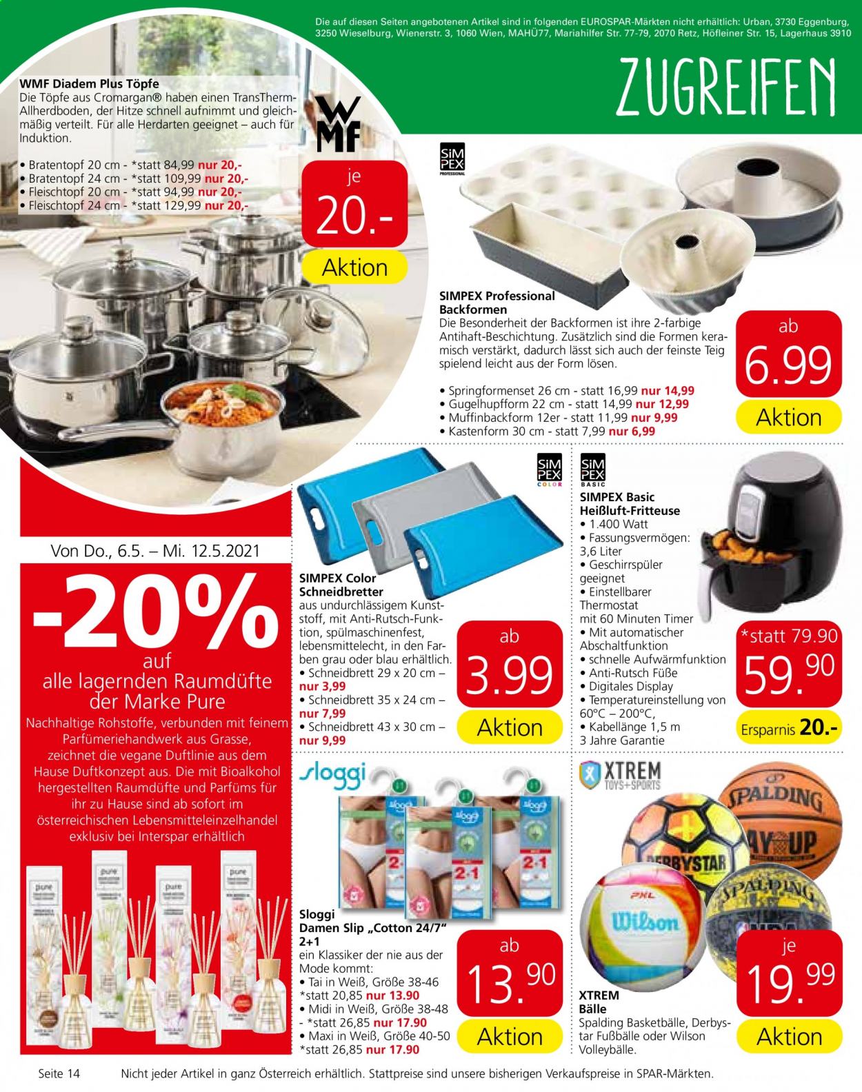 Angebote EUROSPAR - 6.5.2021 - 19.5.2021. Seite 14