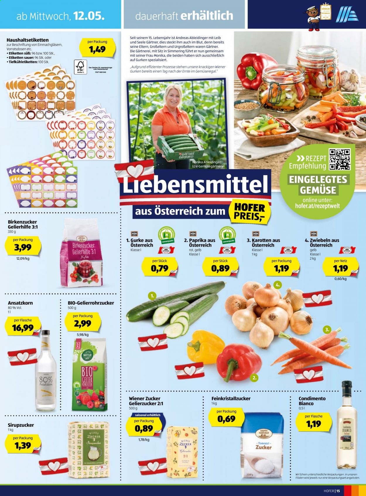 Angebote Hofer - 8.5.2021 - 15.5.2021. Seite 15