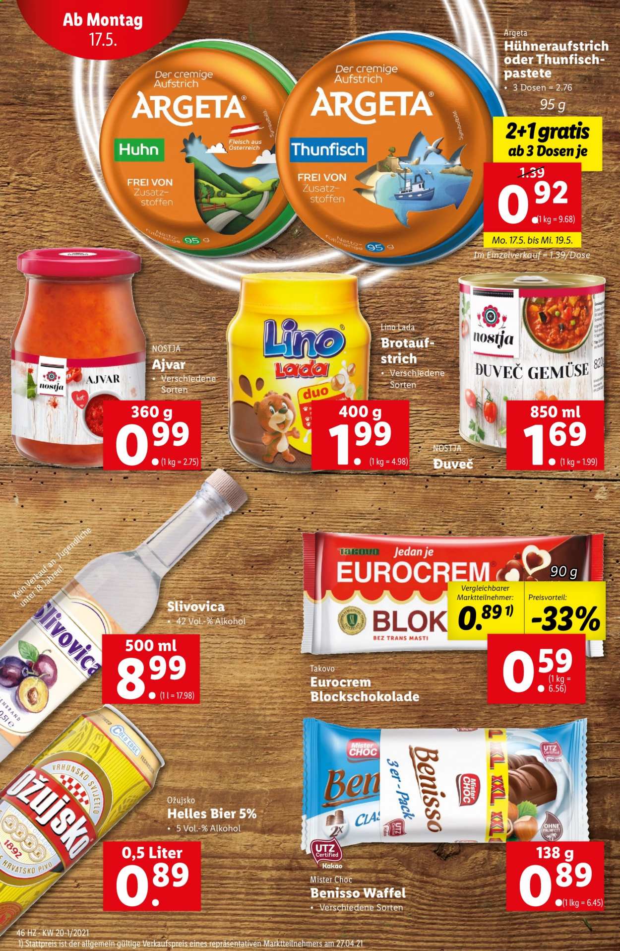 Angebote Lidl - 12.5.2021 - 19.5.2021. Seite 46