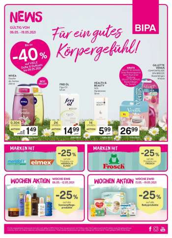 Angebote Bipa - 6.5.2021 - 19.5.2021.