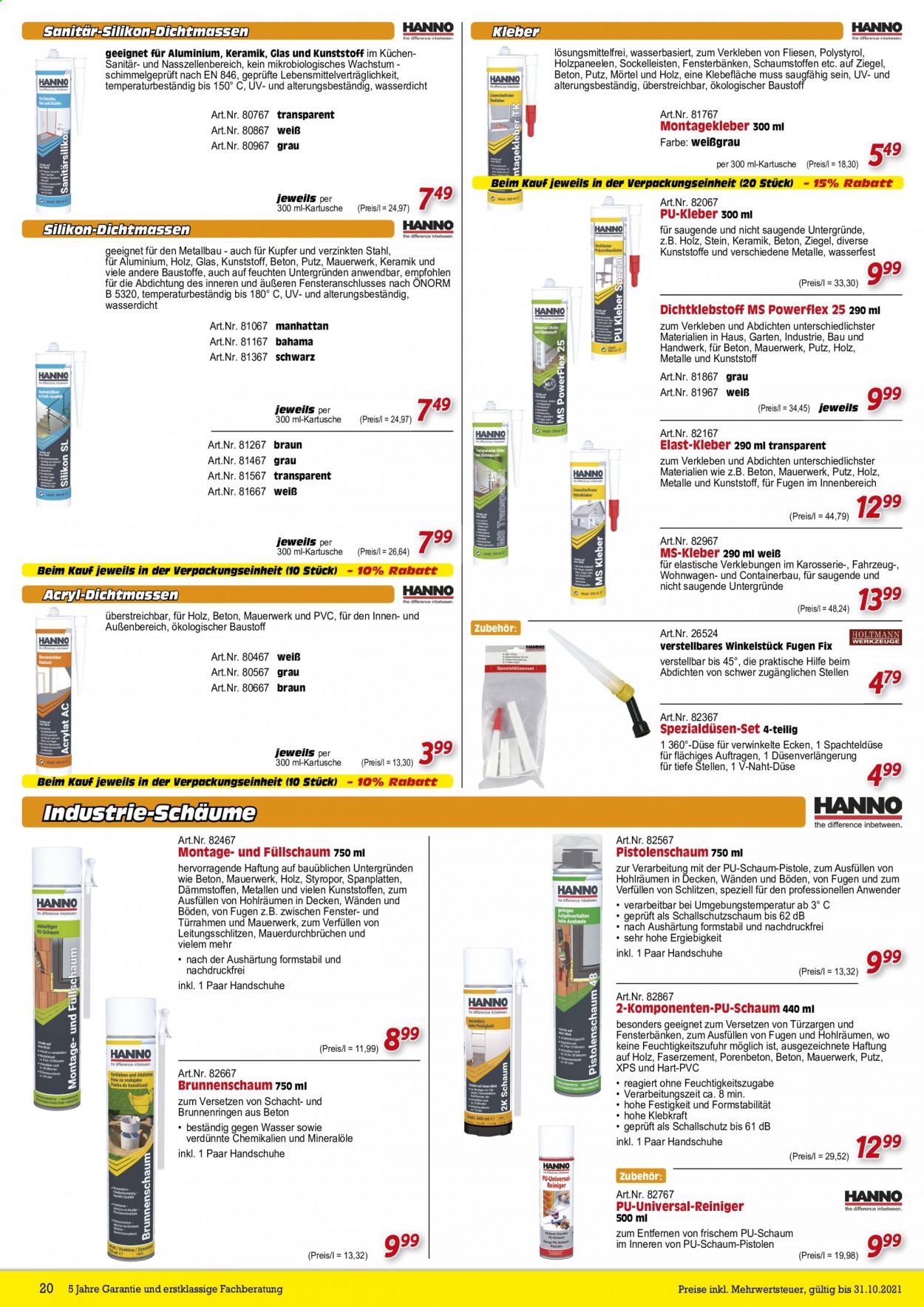 Angebote Zgonc - 9.5.2021 - 31.10.2021. Seite 20