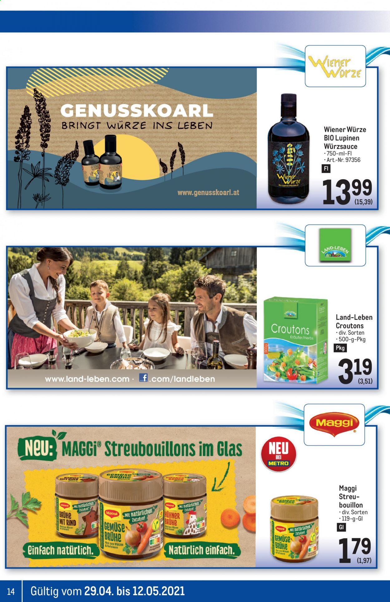 Angebote Metro - 29.4.2021 - 12.5.2021. Seite 14