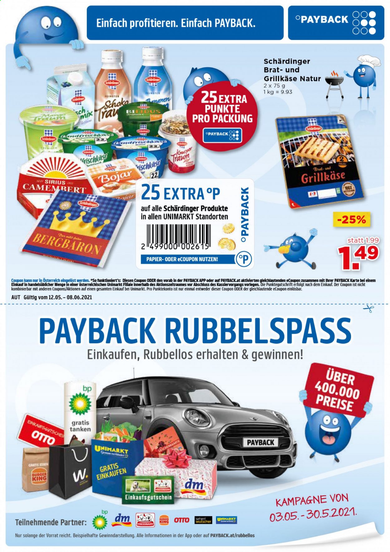 Angebote UNIMARKT - 12.5.2021 - 18.5.2021. Seite 9