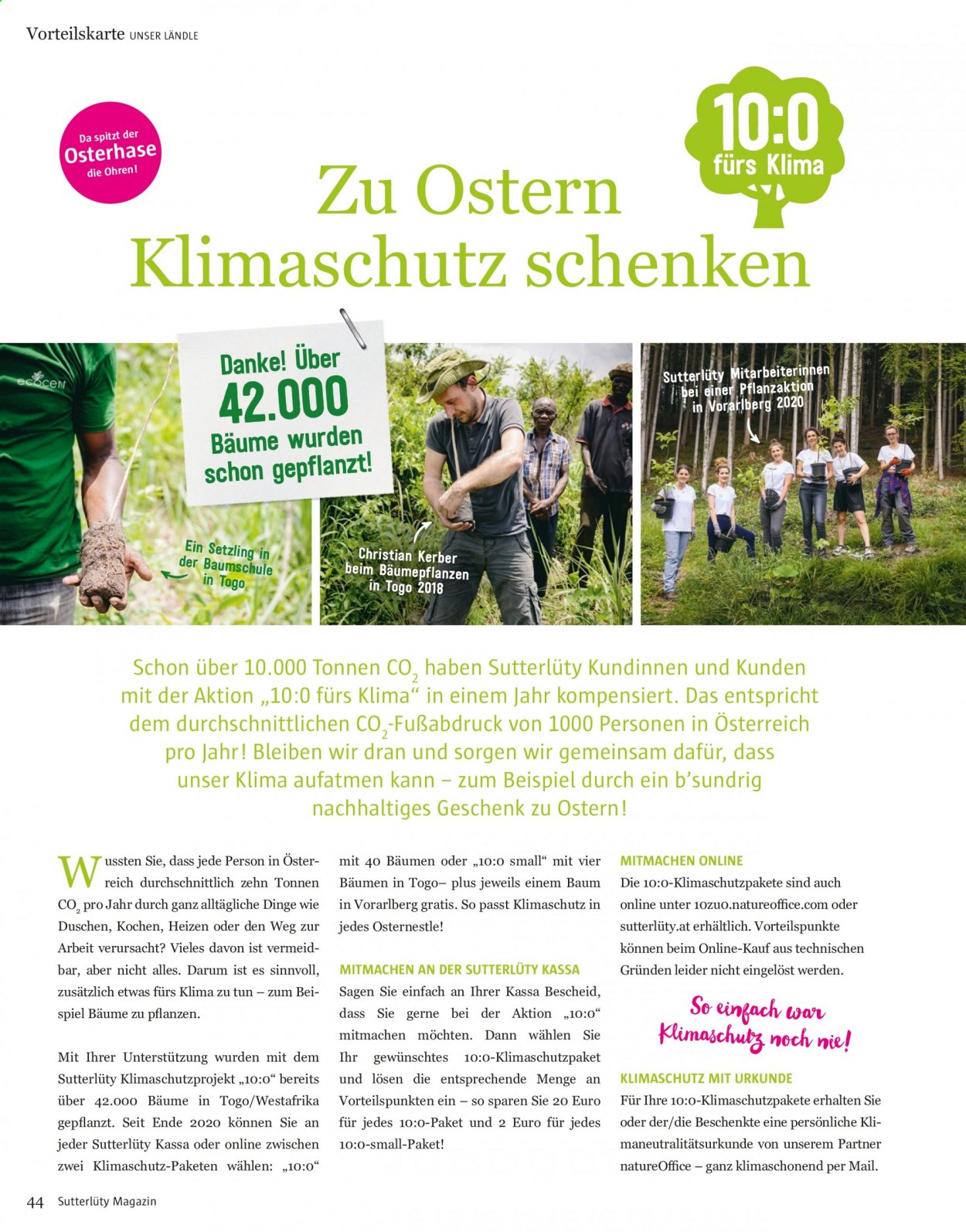 Angebote Sutterlüty - 11.5.2021 - 31.5.2021. Seite 44