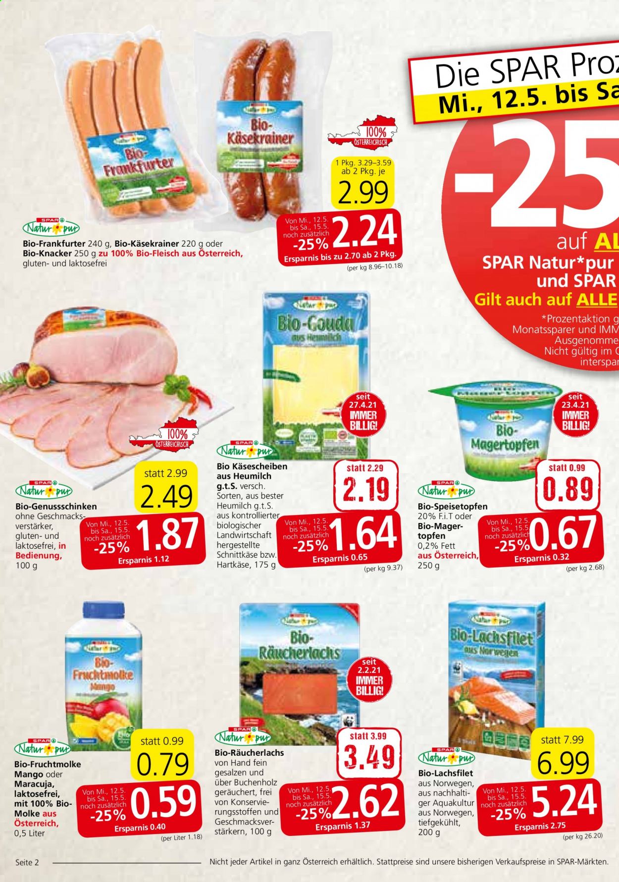 Angebote INTERSPAR - 12.5.2021 - 19.5.2021. Seite 2