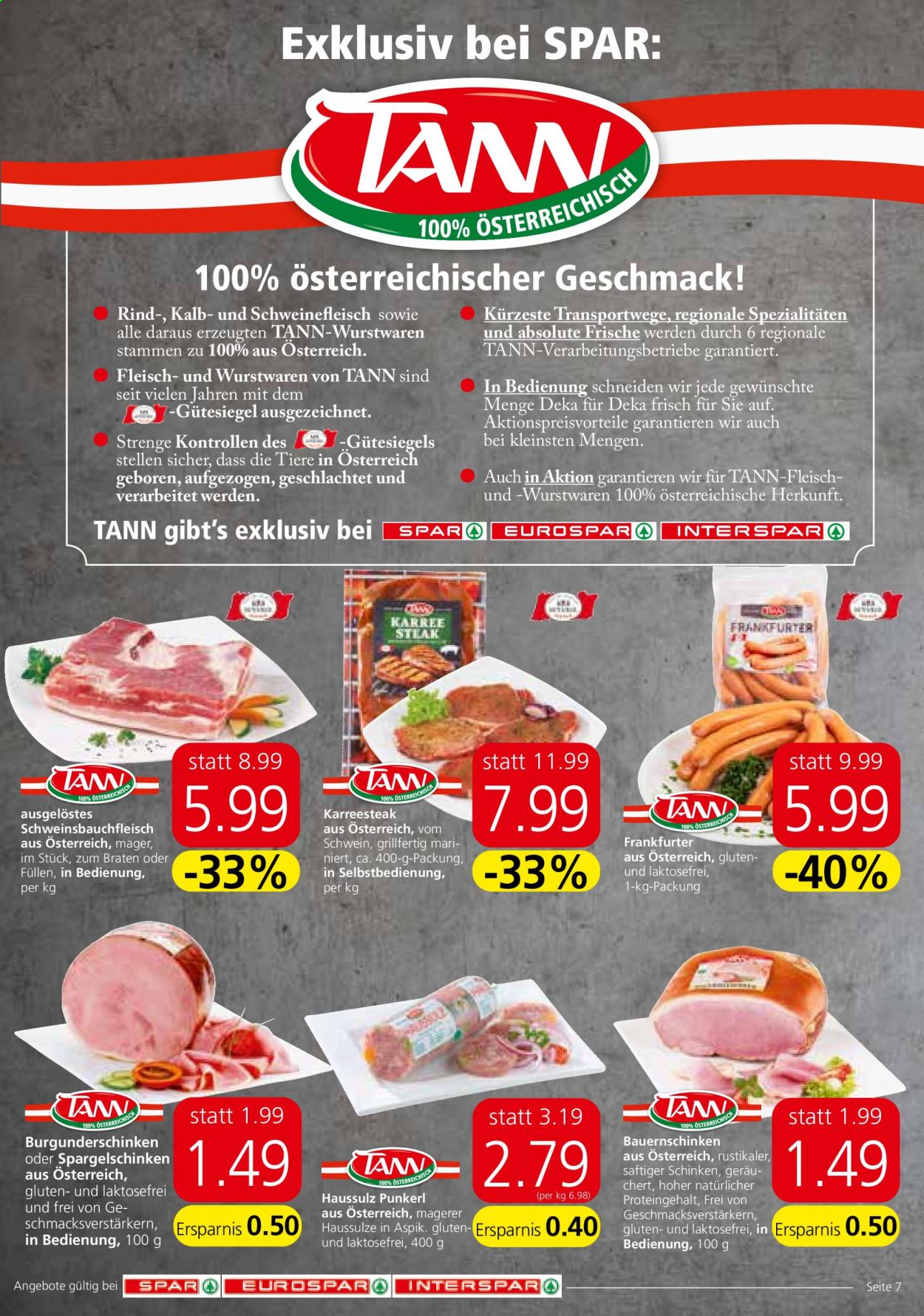 Angebote INTERSPAR - 12.5.2021 - 19.5.2021. Seite 7