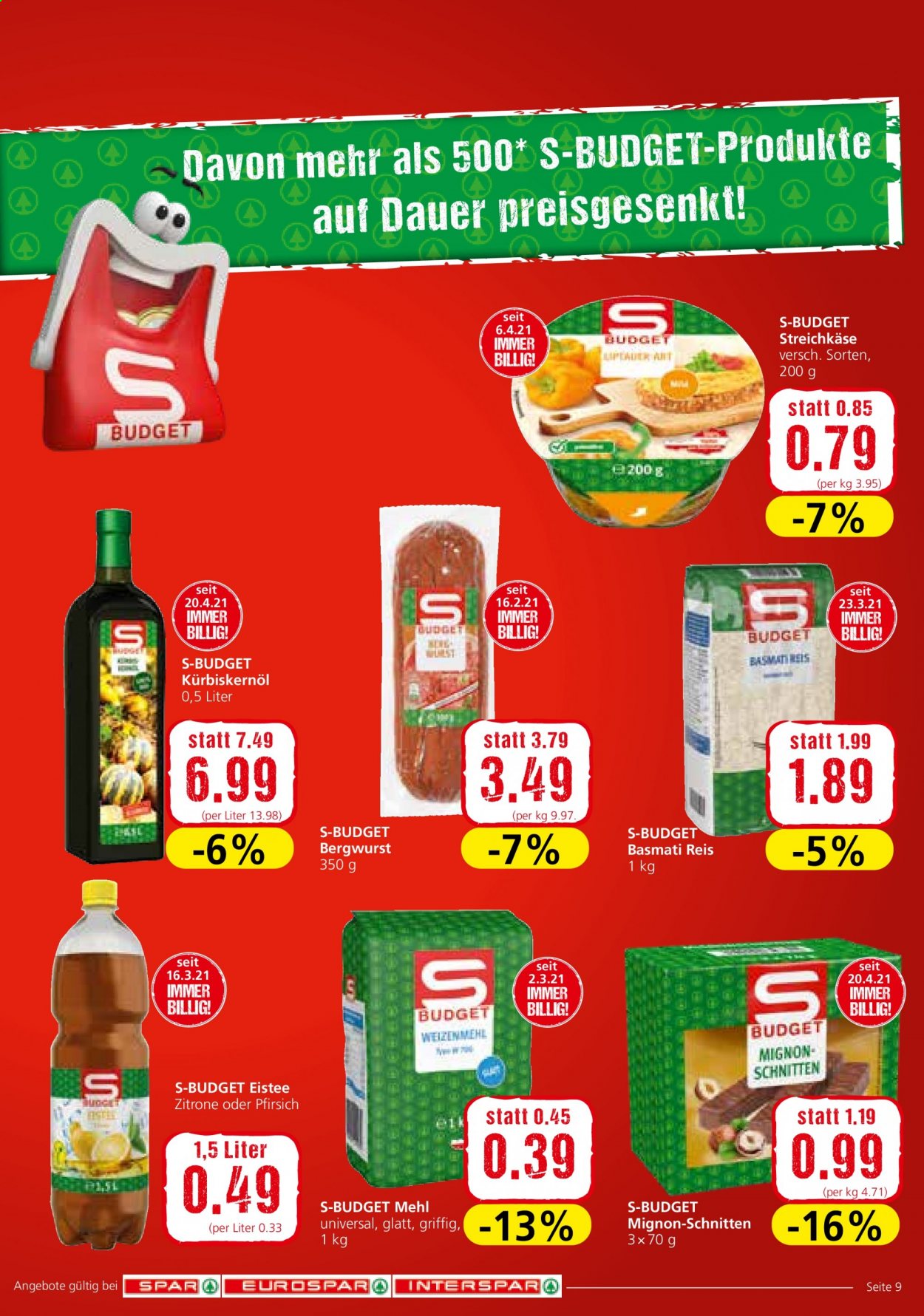 Angebote INTERSPAR - 12.5.2021 - 19.5.2021. Seite 9