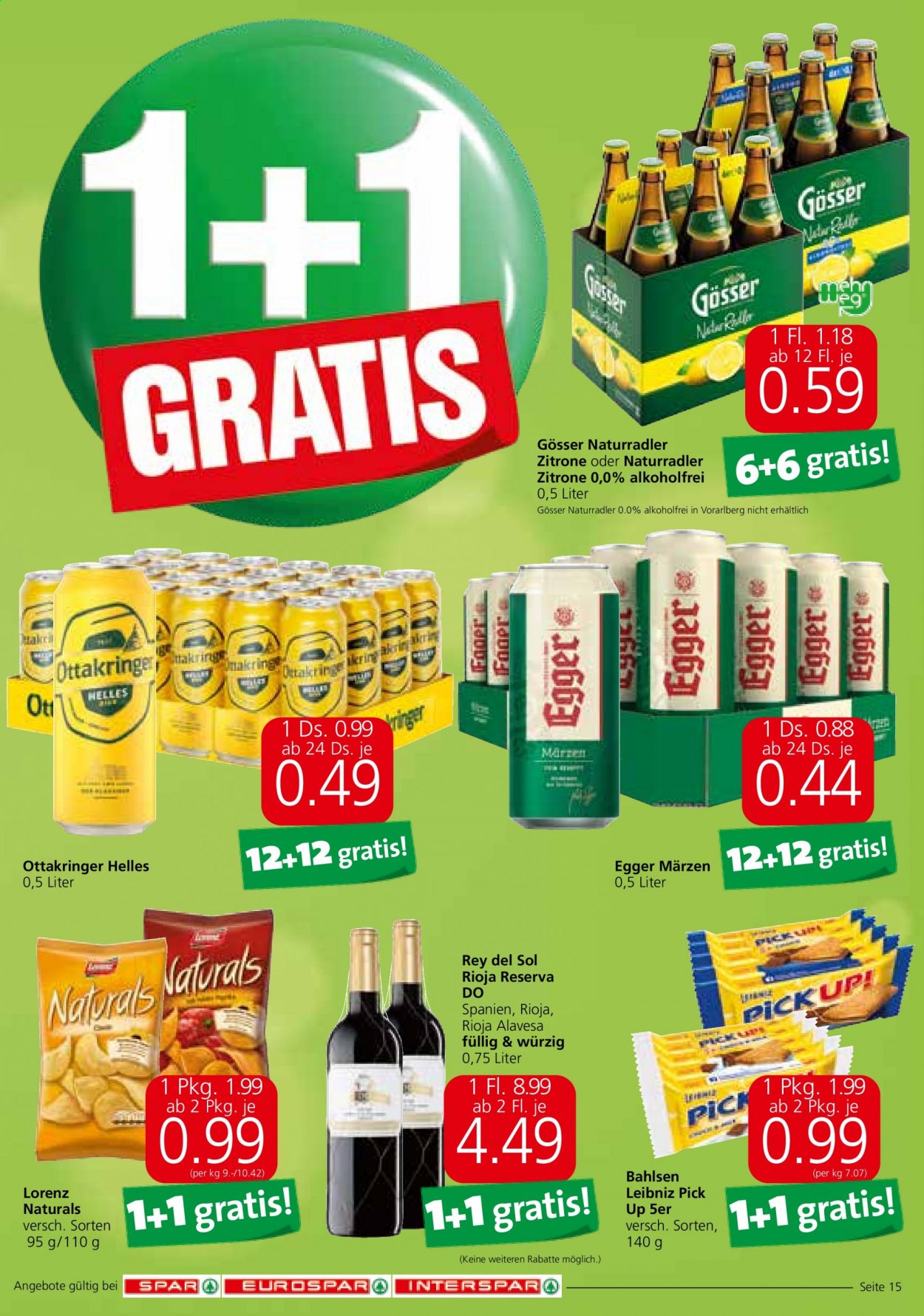 Angebote INTERSPAR - 12.5.2021 - 19.5.2021. Seite 15