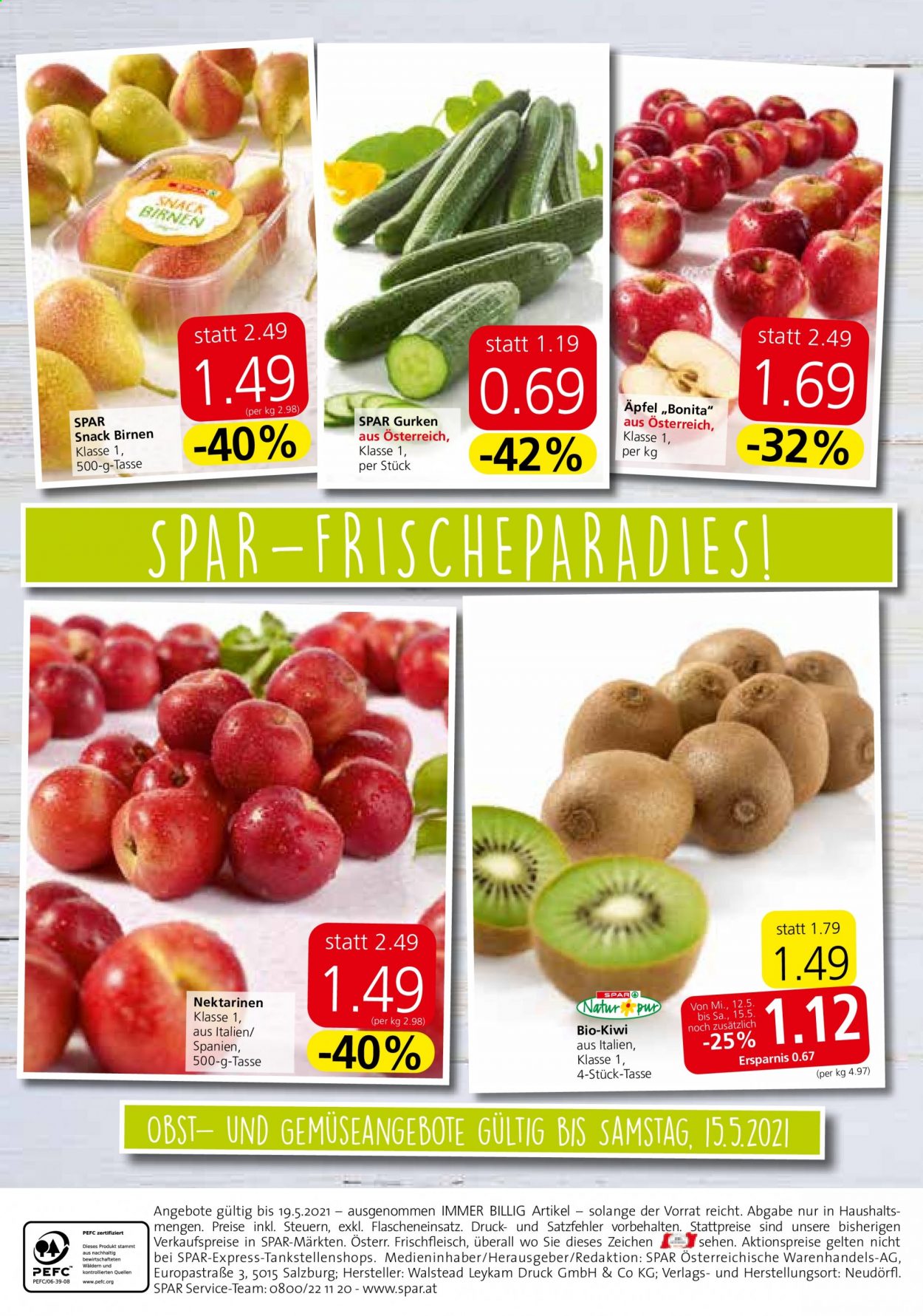 Angebote INTERSPAR - 12.5.2021 - 19.5.2021. Seite 16