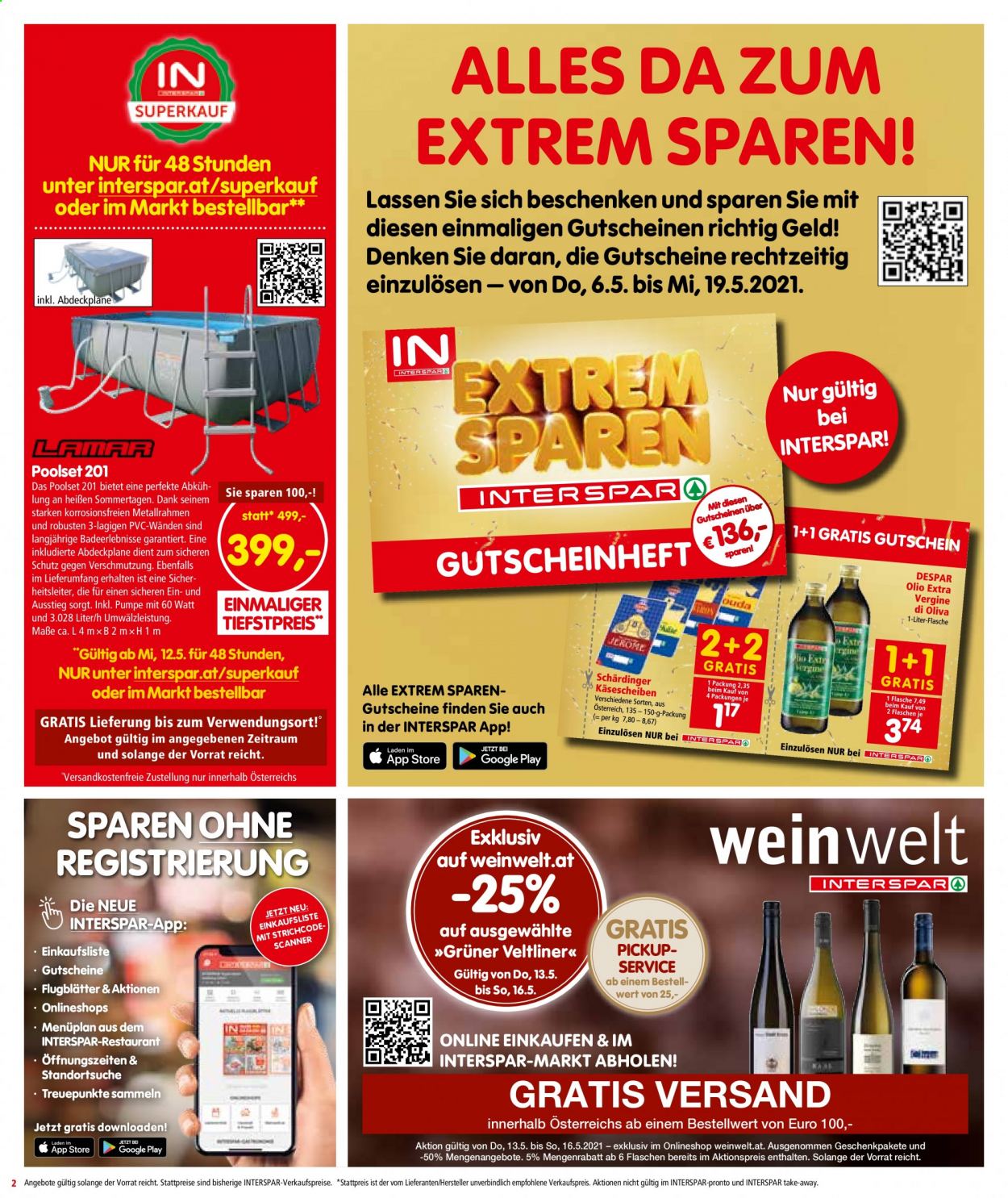 Angebote INTERSPAR - 12.5.2021 - 19.5.2021. Seite 2