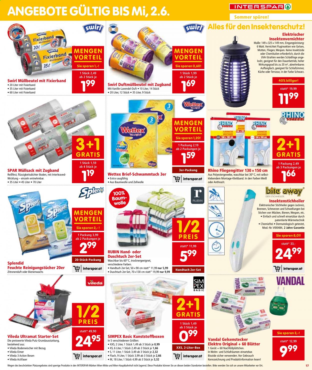 Angebote INTERSPAR - 12.5.2021 - 19.5.2021. Seite 17