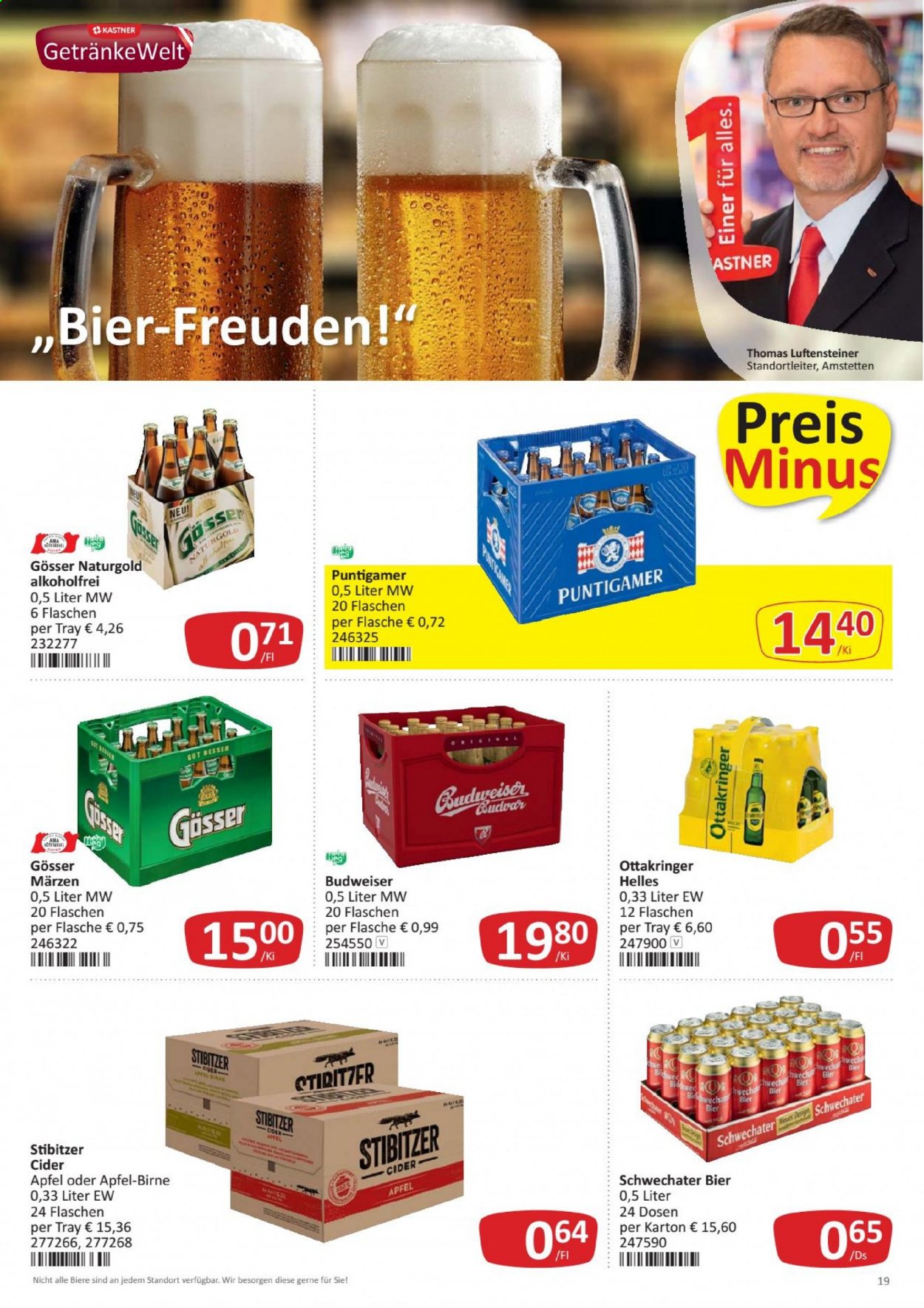 Angebote KASTNER - 25.5.2021 - 5.6.2021. Seite 19