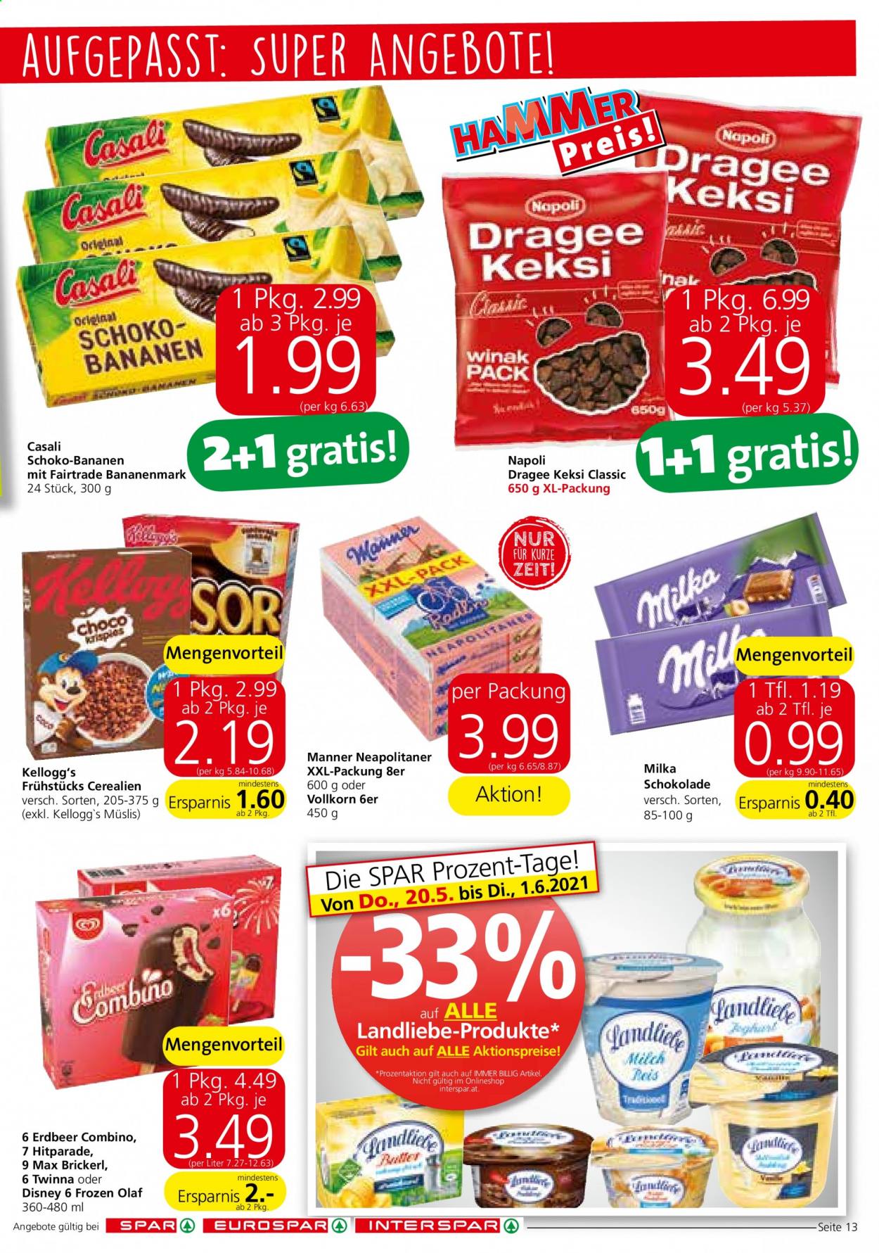 Angebote SPAR - 20.5.2021 - 1.6.2021. Seite 13