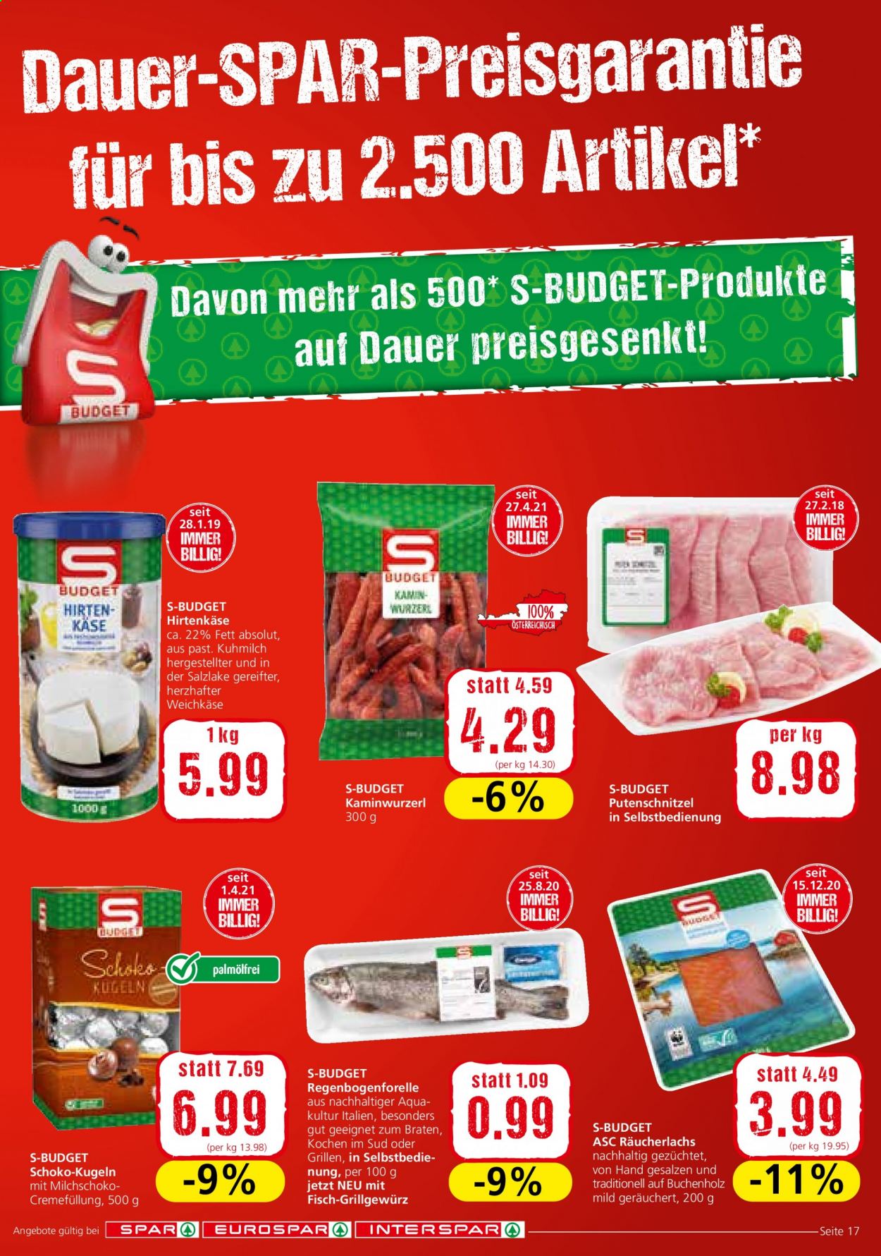 Angebote INTERSPAR - 20.5.2021 - 1.6.2021. Seite 17