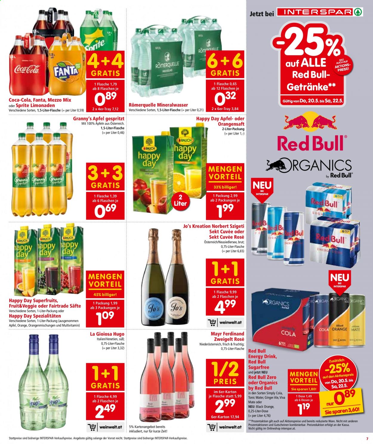 Angebote INTERSPAR - 20.5.2021 - 1.6.2021. Seite 7