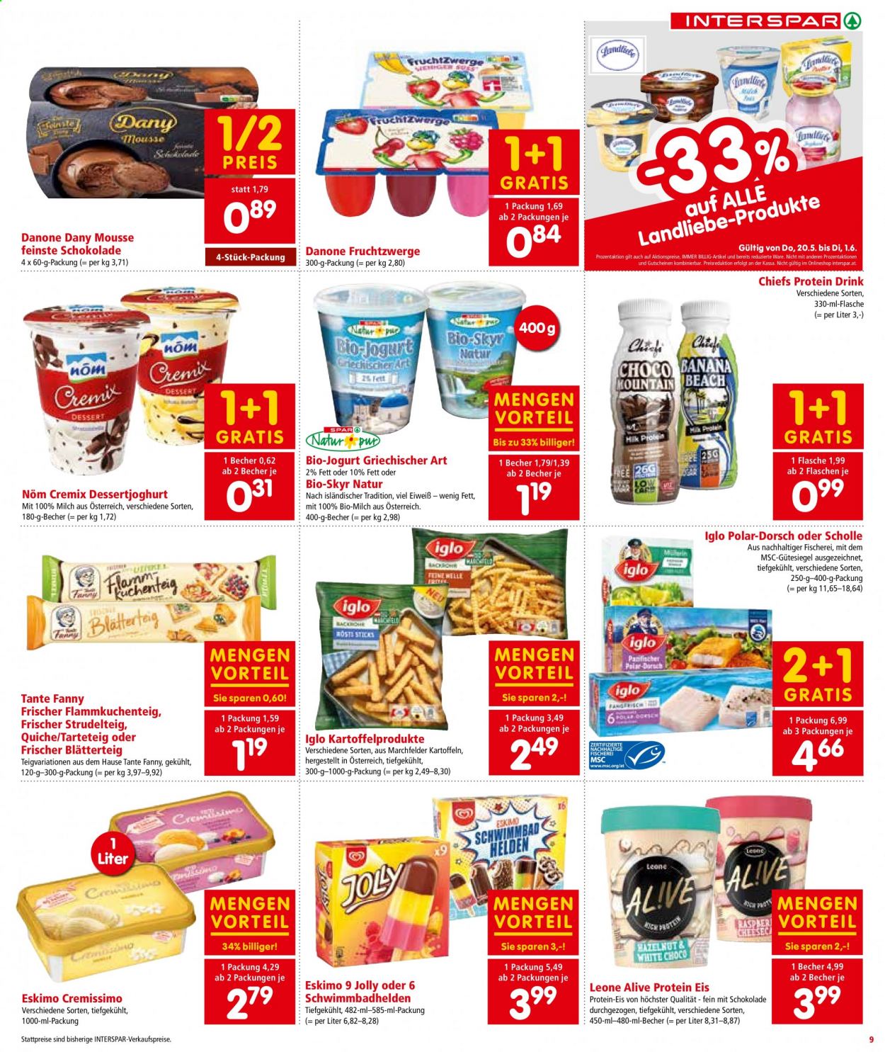 Angebote INTERSPAR - 20.5.2021 - 1.6.2021. Seite 9