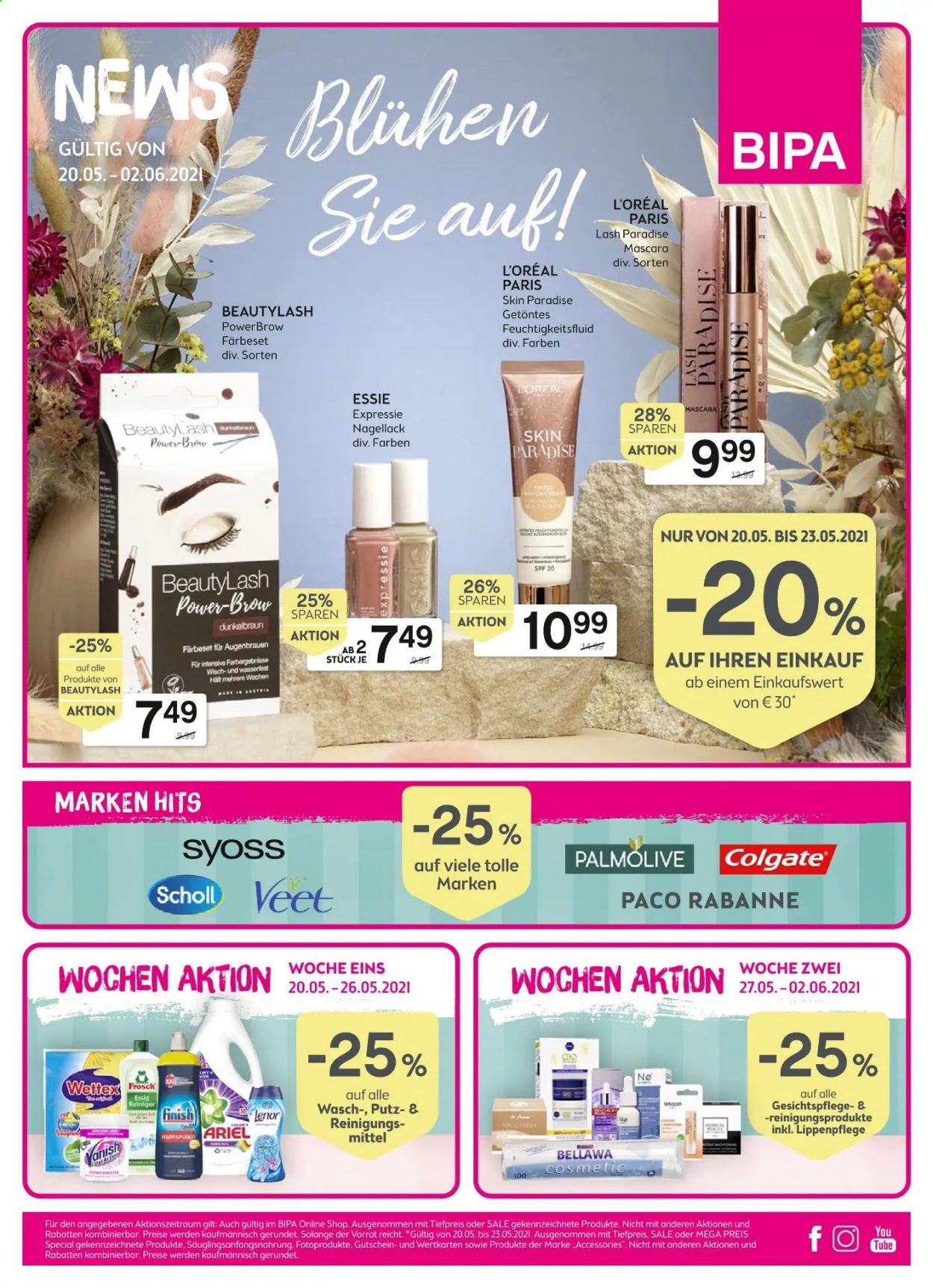 Angebote Bipa - 20.5.2021 - 2.6.2021. Seite 1