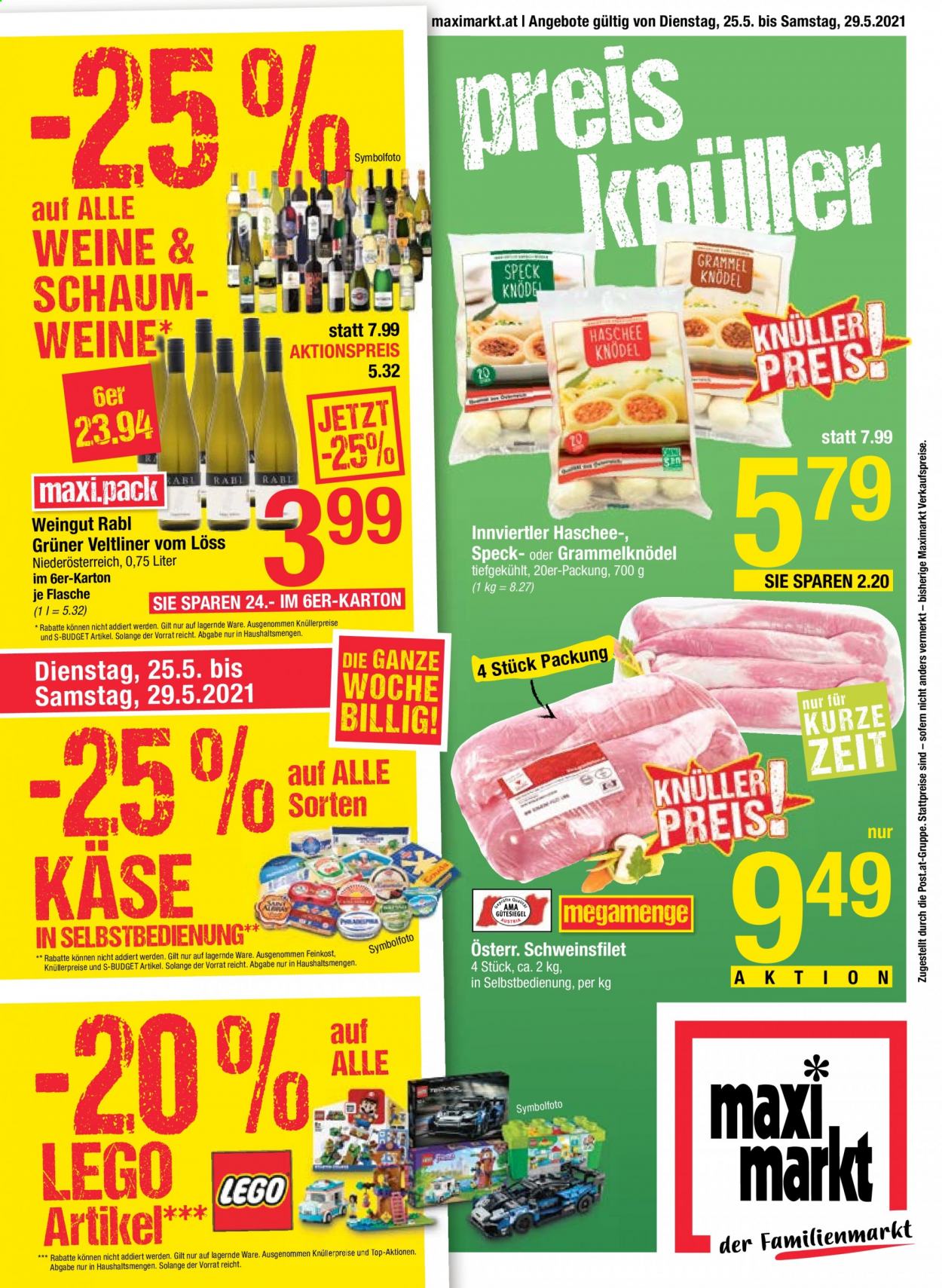 Angebote Maximarkt - 25.5.2021 - 29.5.2021. Seite 1