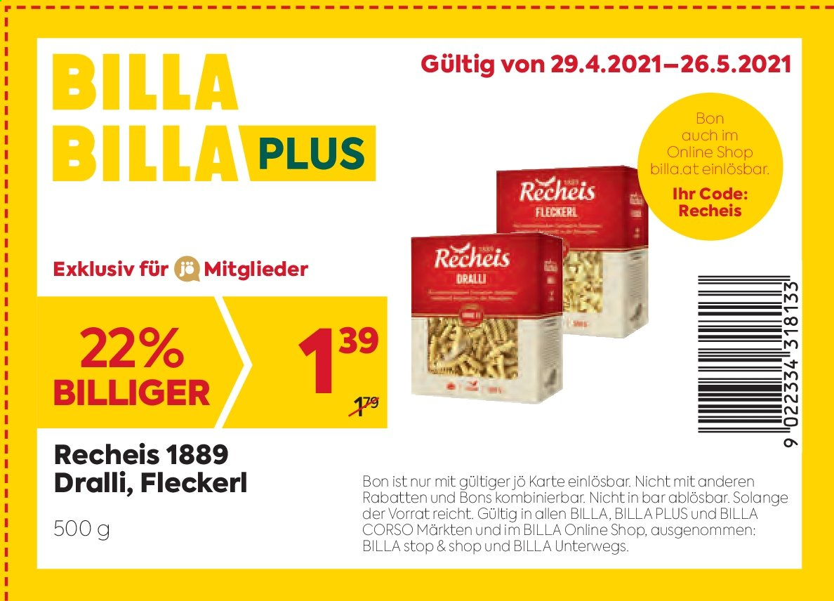 Angebote Billa - 29.4.2021 - 26.5.2021. Seite 2