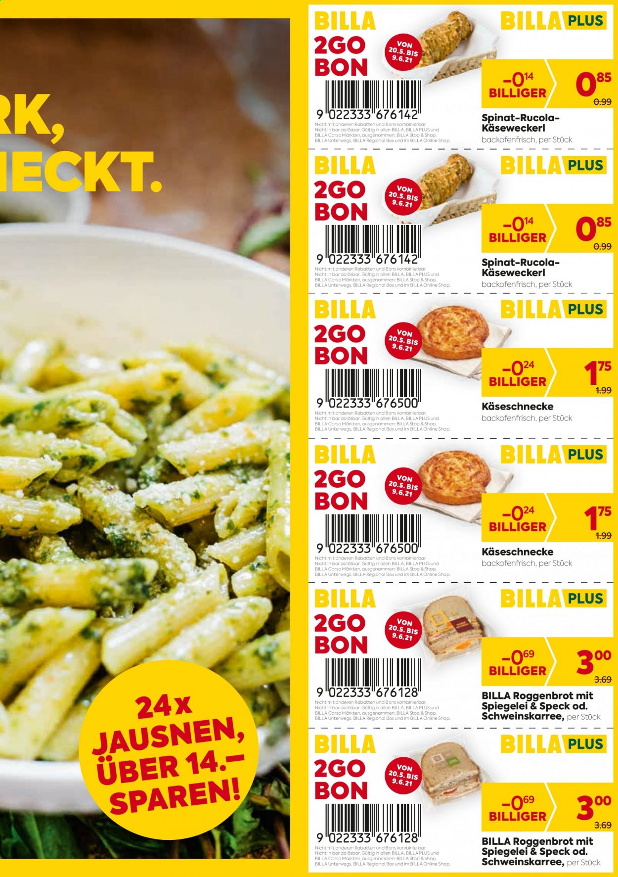 Angebote Billa - 20.5.2021 - 9.6.2021. Seite 3